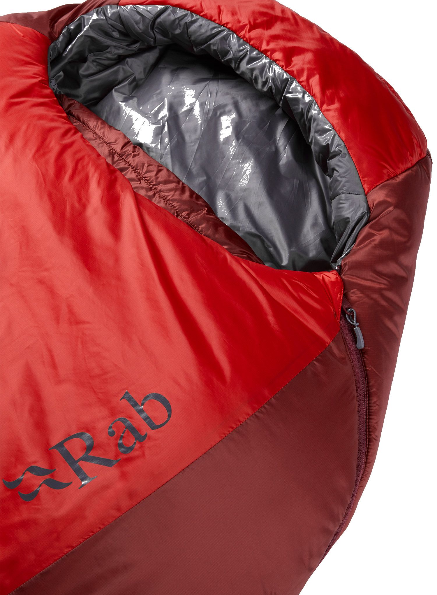Спальний мішок жіночий Rab Solar Eco 3 (170 cm) - ascent red
