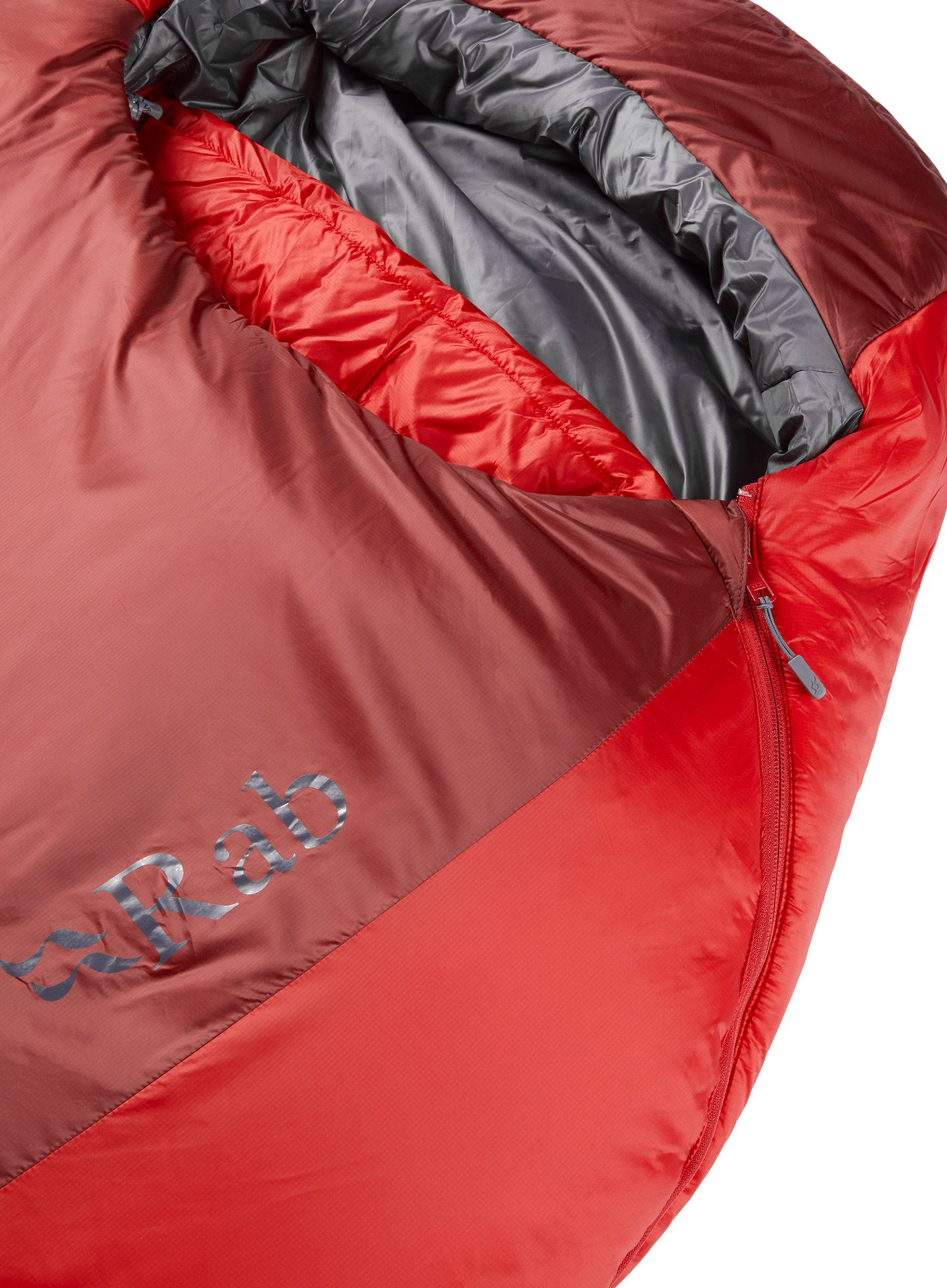 Спальний мішок синтетичний Rab Solar Eco 3 (185 cm) - oxblood red