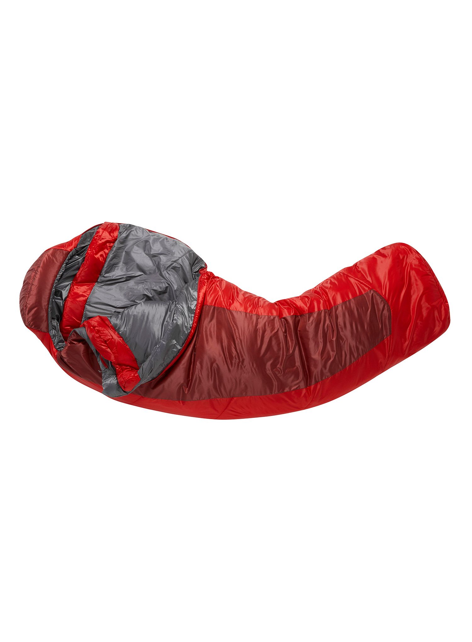 Спальний мішок синтетичний Rab Solar Eco 3 (185 cm) - oxblood red