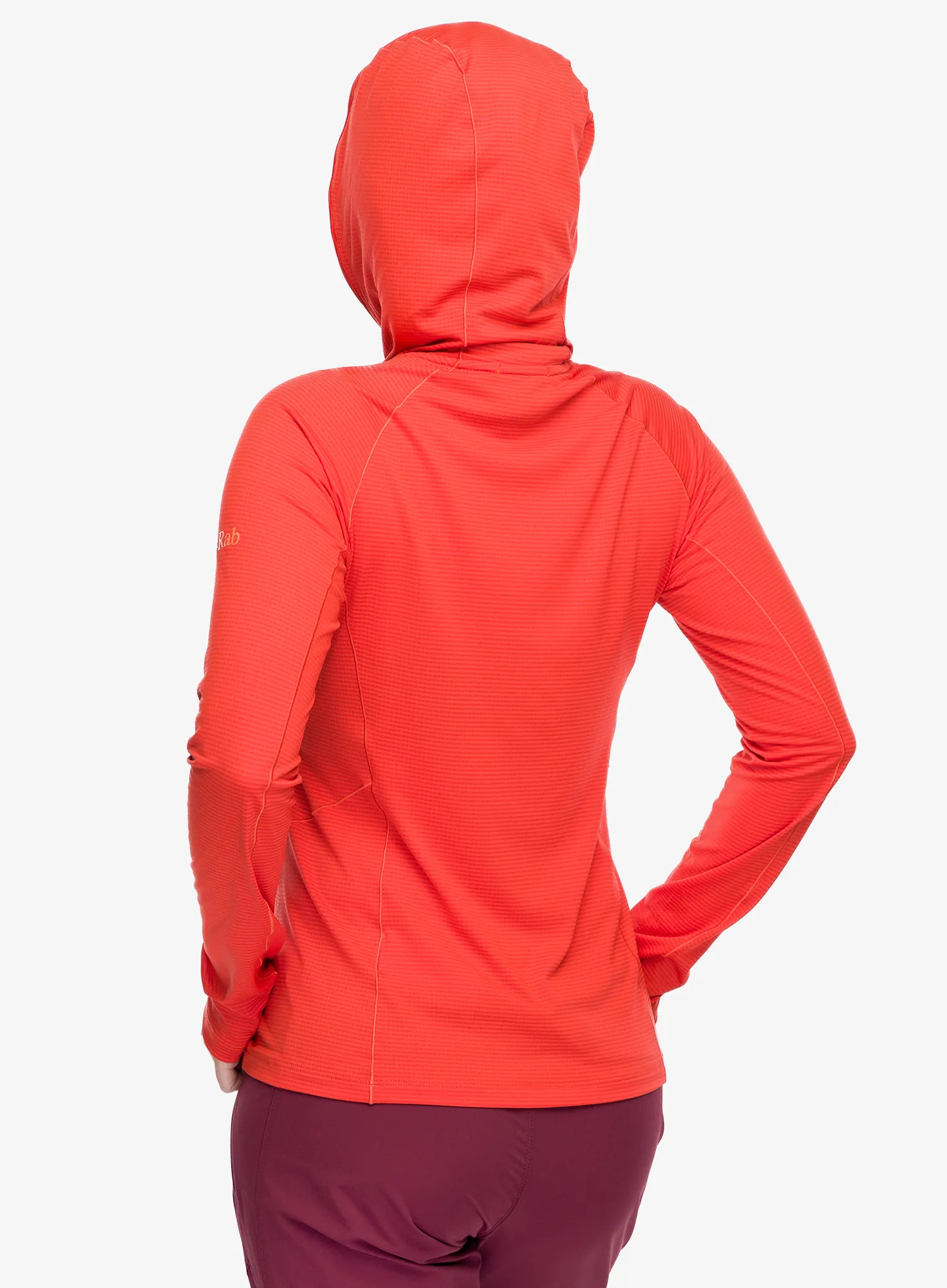 Термокофта жіноча Rab Sonic Hoody - red grapefruit