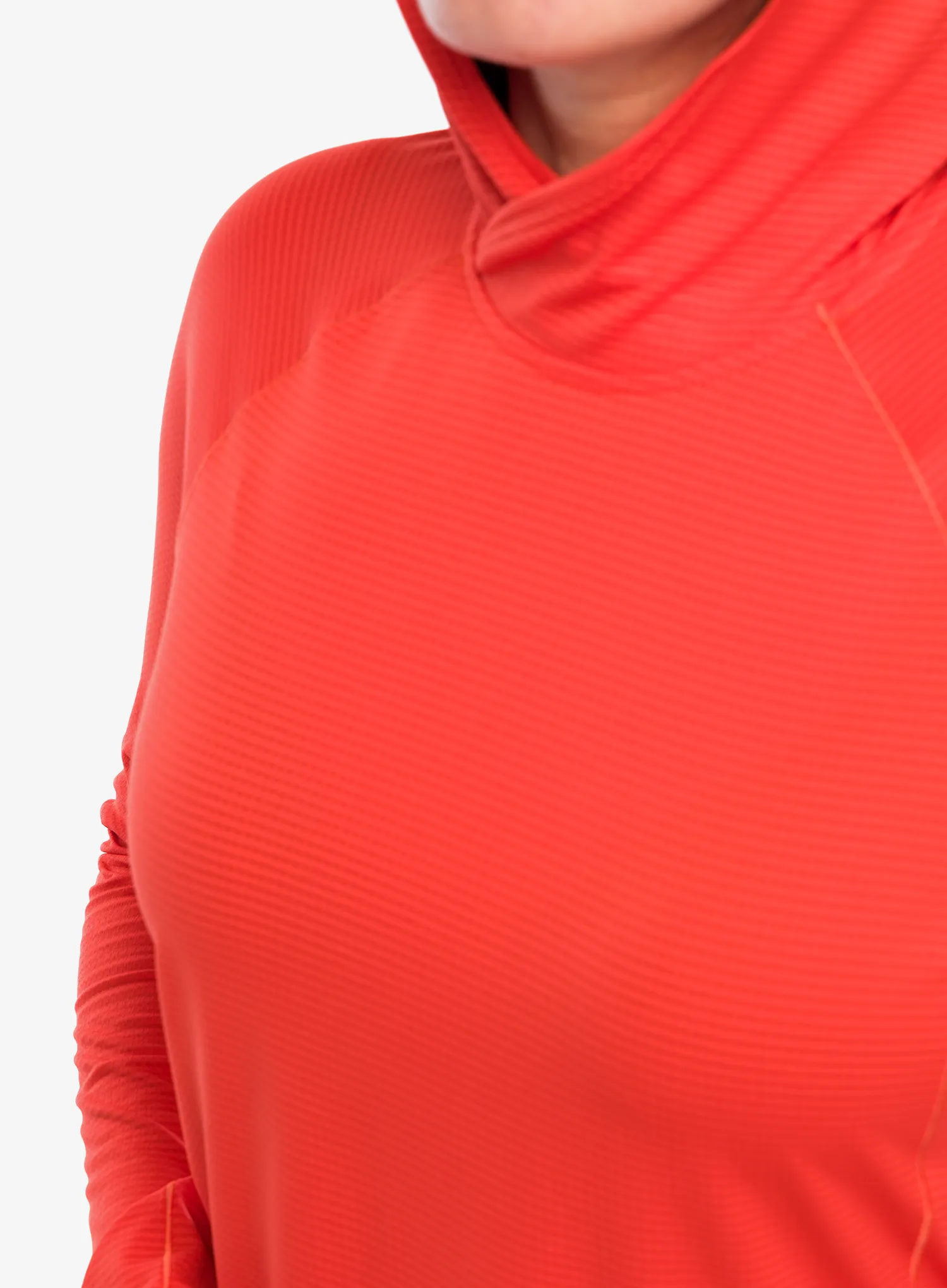 Термокофта жіноча Rab Sonic Hoody - red grapefruit