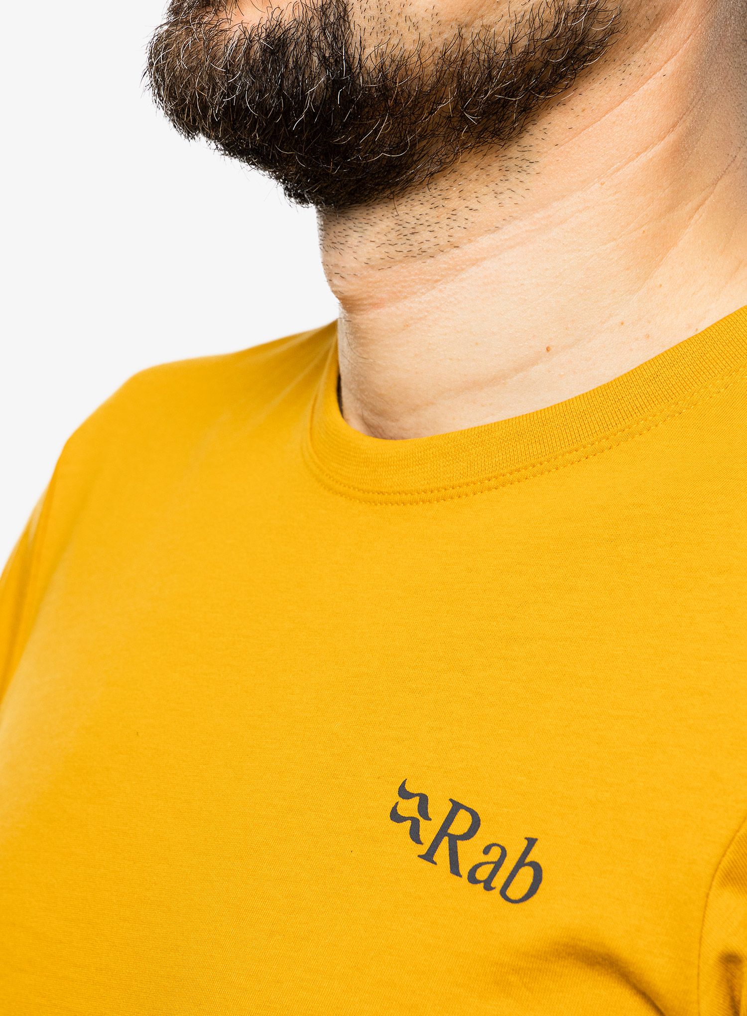 Футболка з принтом Rab Stance Mountain Peak Tee - sahara