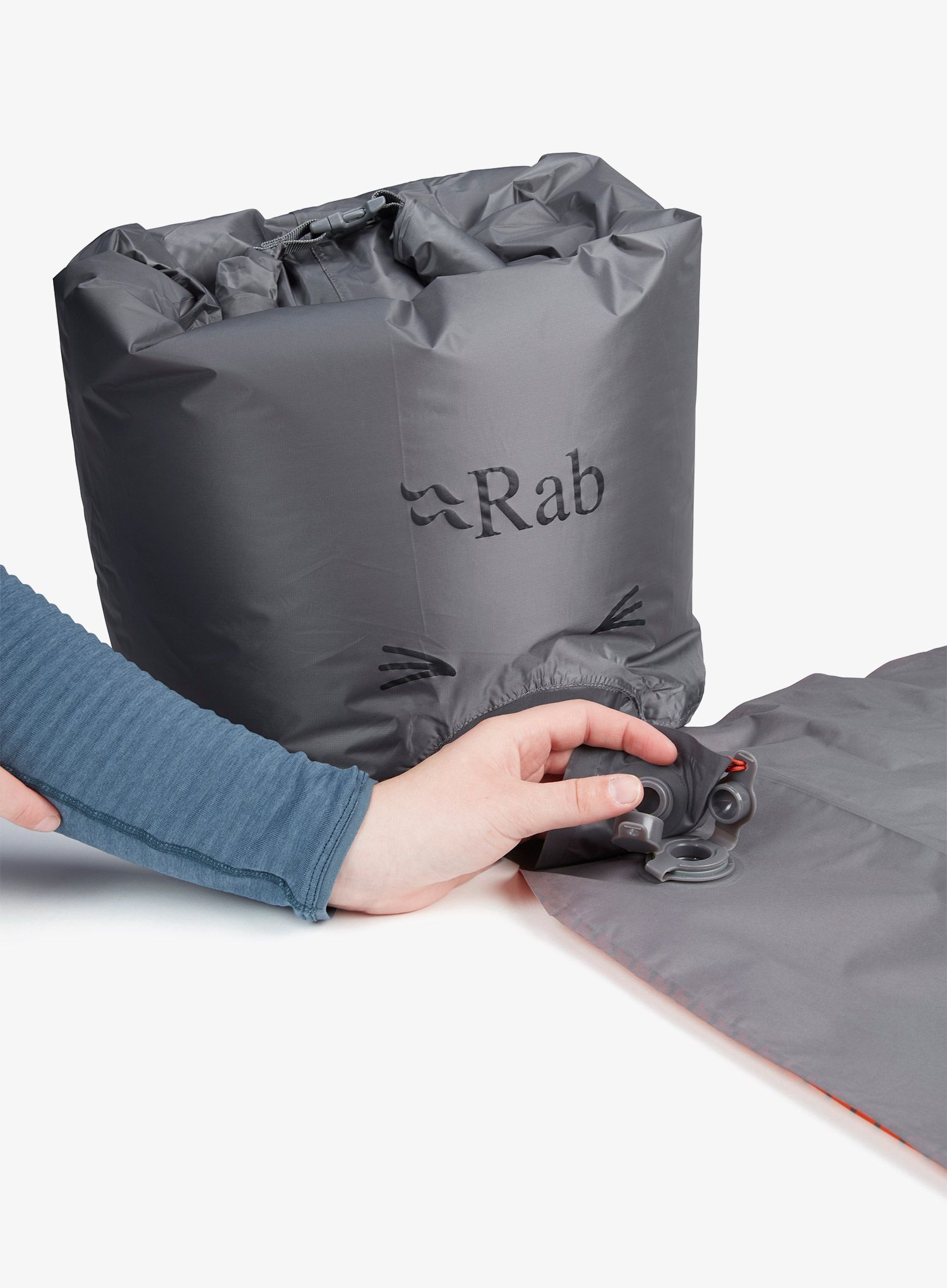 Матрац надувний Rab Stratosphere 4 - graphene