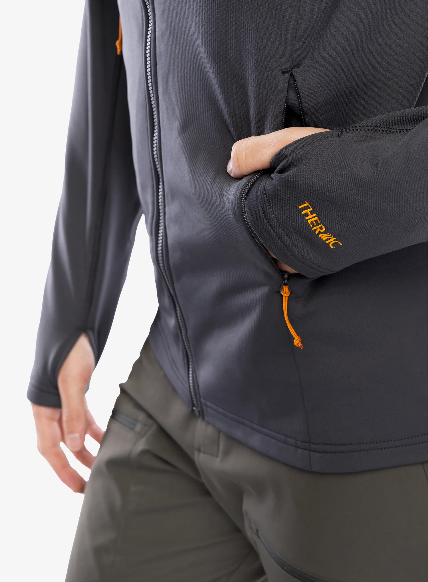 Кофта з каптуром Rab Superflux Hoody - graphene
