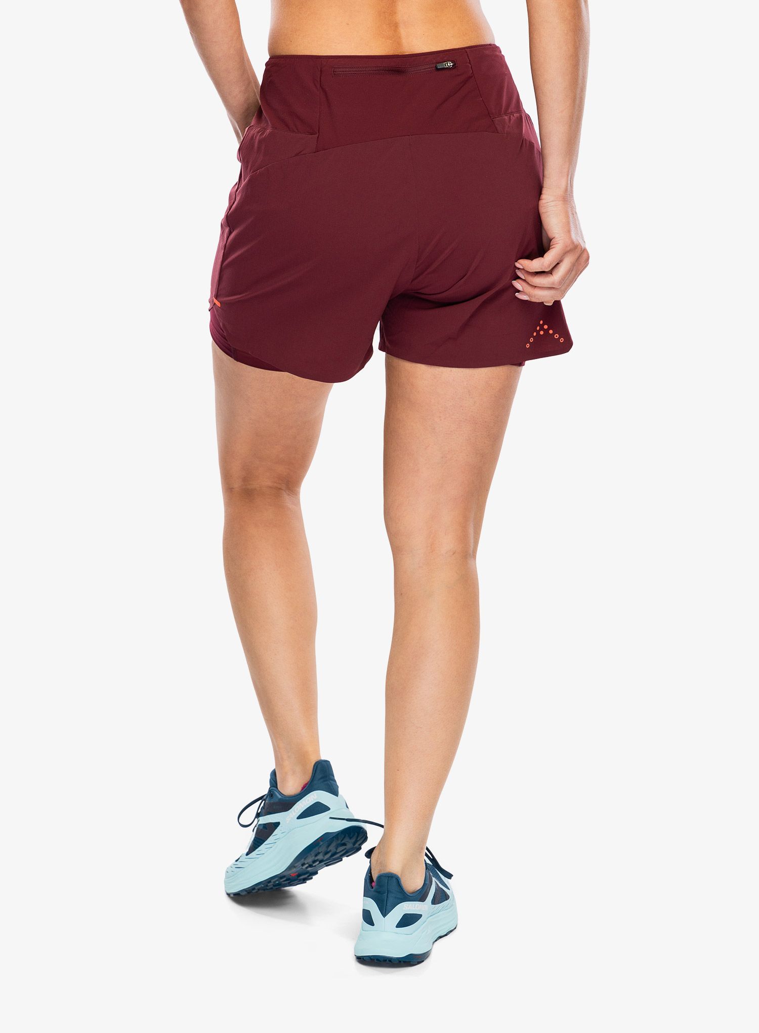 Шорти для бігу жіночі Rab Talus Trail Shorts - deep heather