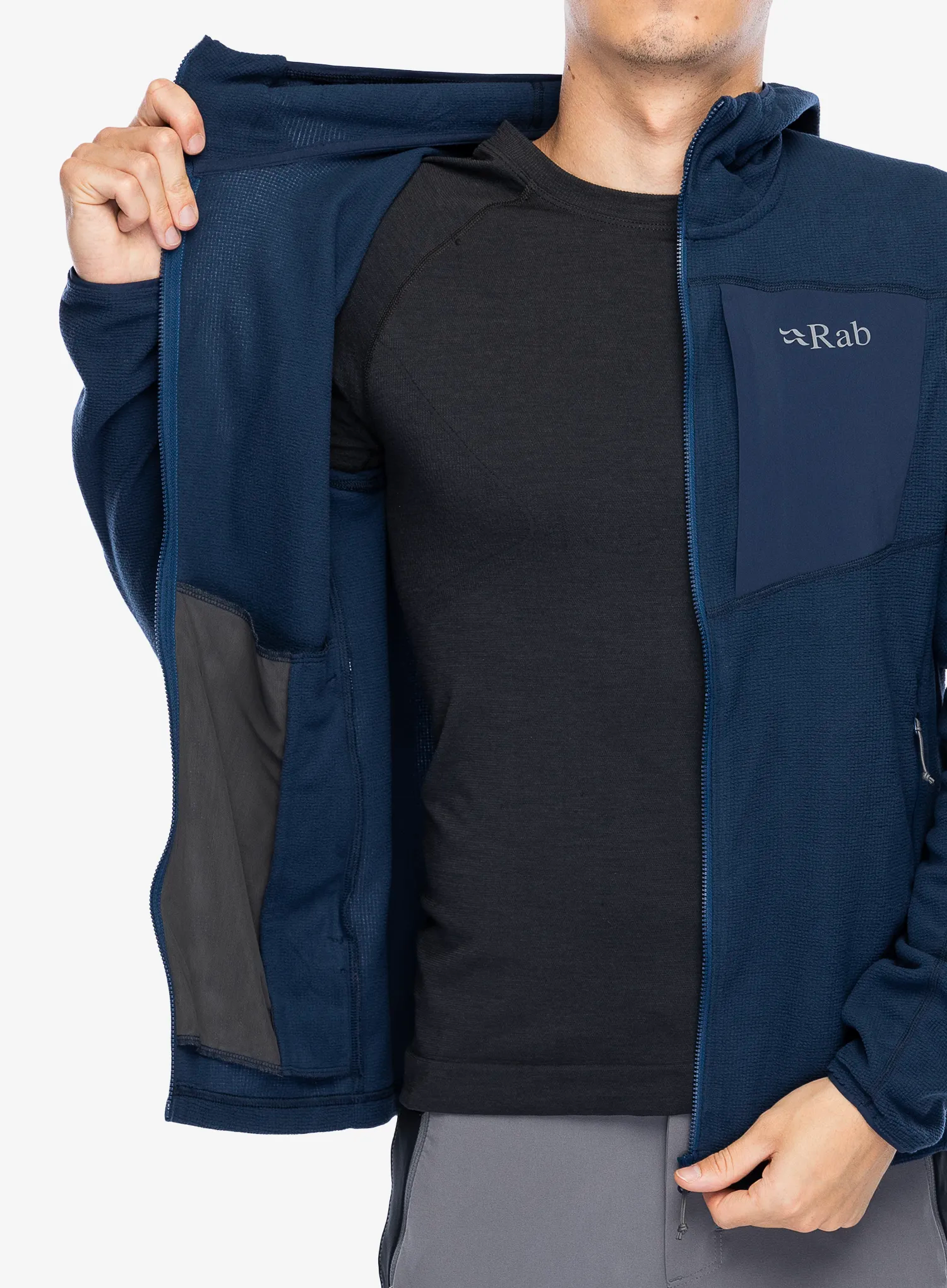 Кофта з каптуром Rab Tecton Hoody - deep ink