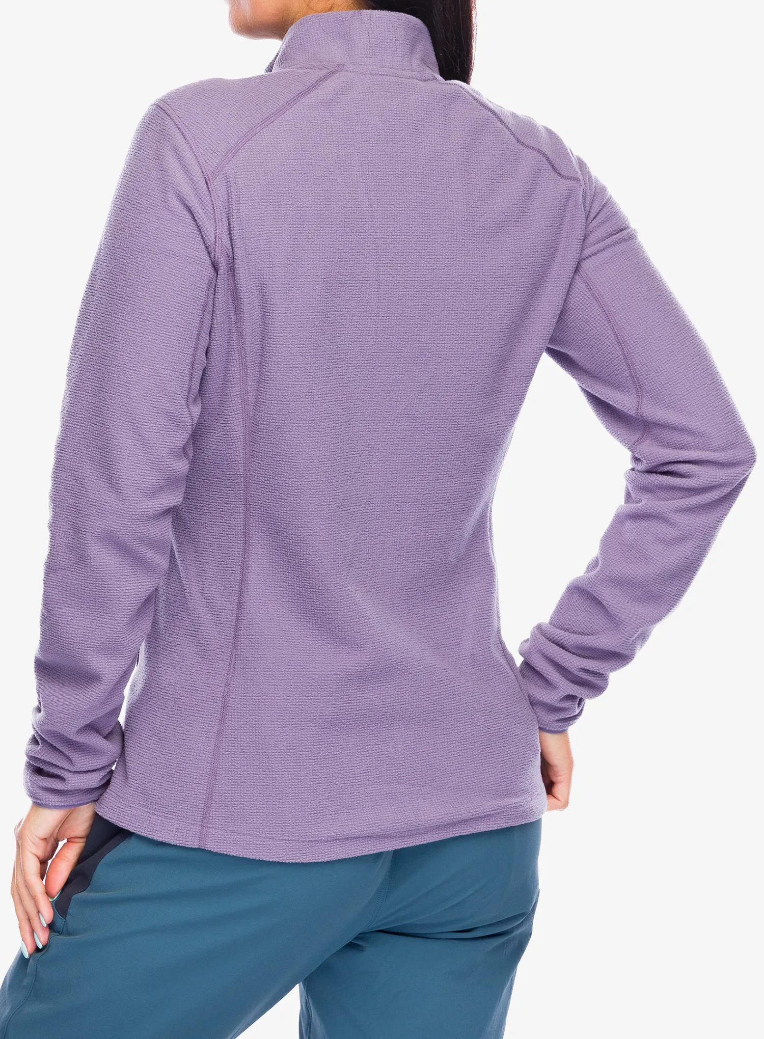 Кофта на замку жіноча Rab Tecton Jacket - purple sage