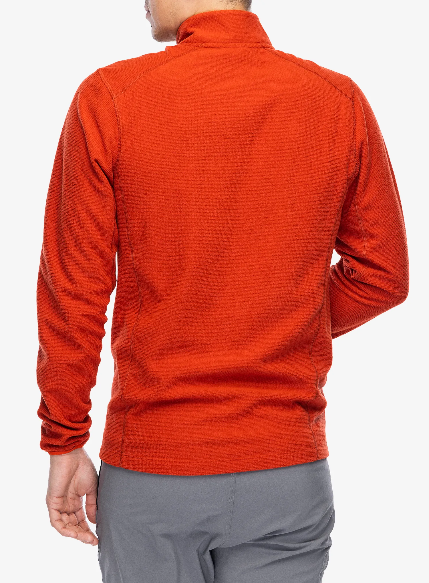 Кофта на блискавці 1/2 Rab Tecton Pull-On - red clay