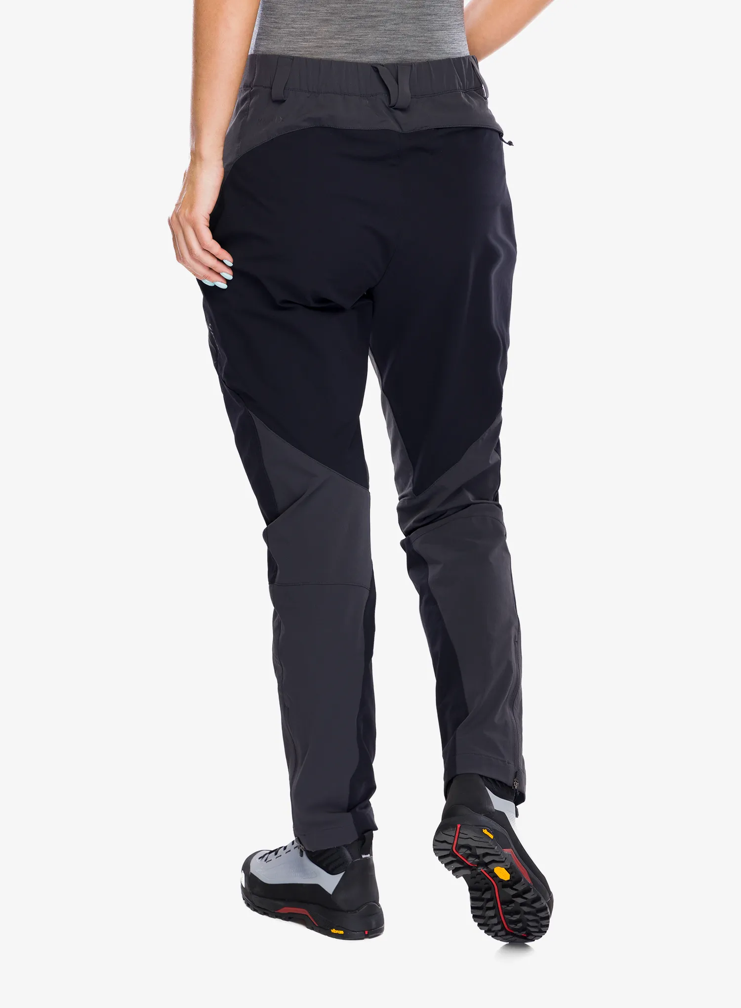 Штани трекінгові жіночі Rab Torque Mountain Pants - anthracite/black