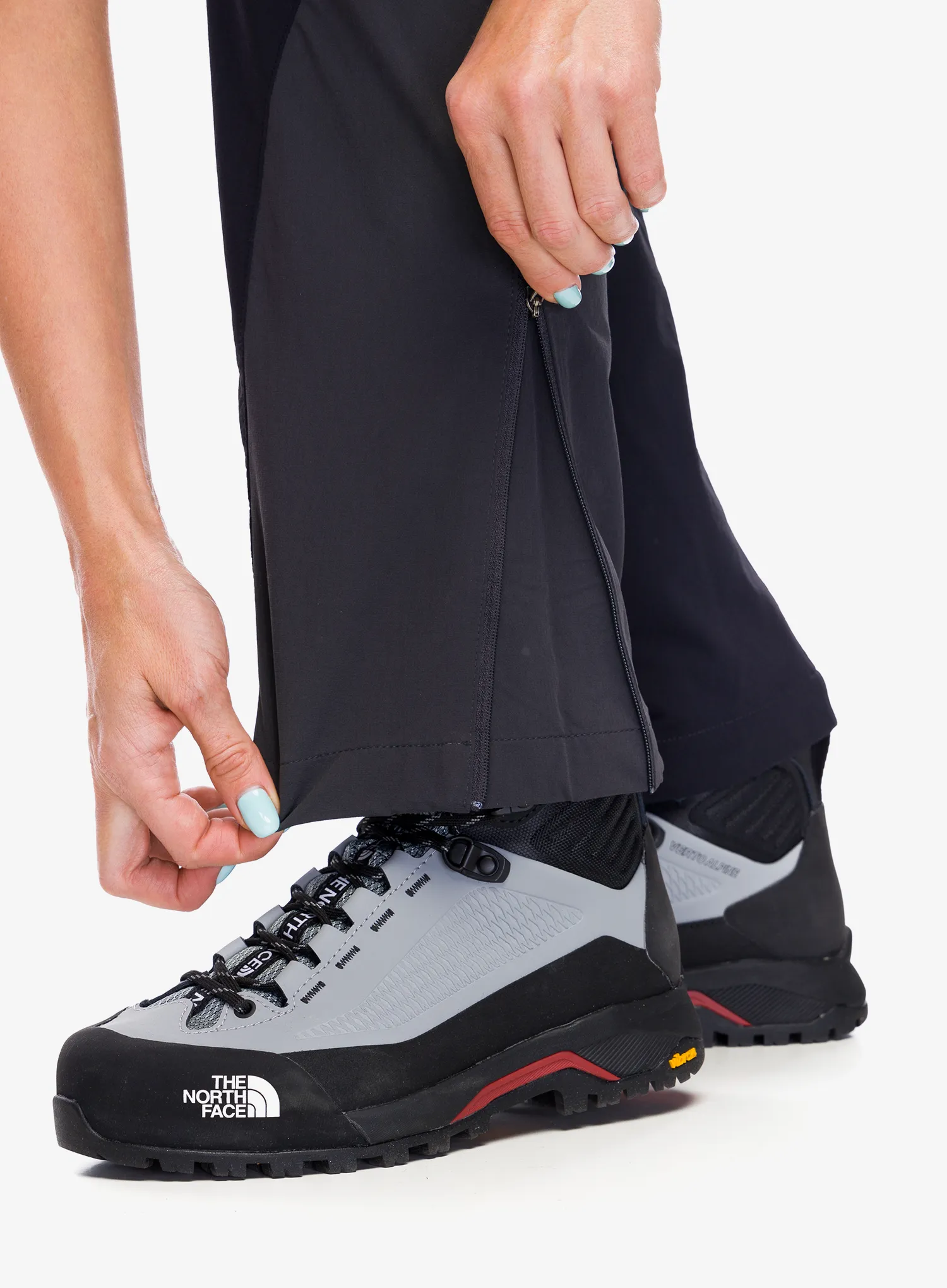 Штани трекінгові жіночі Rab Torque Mountain Pants - anthracite/black