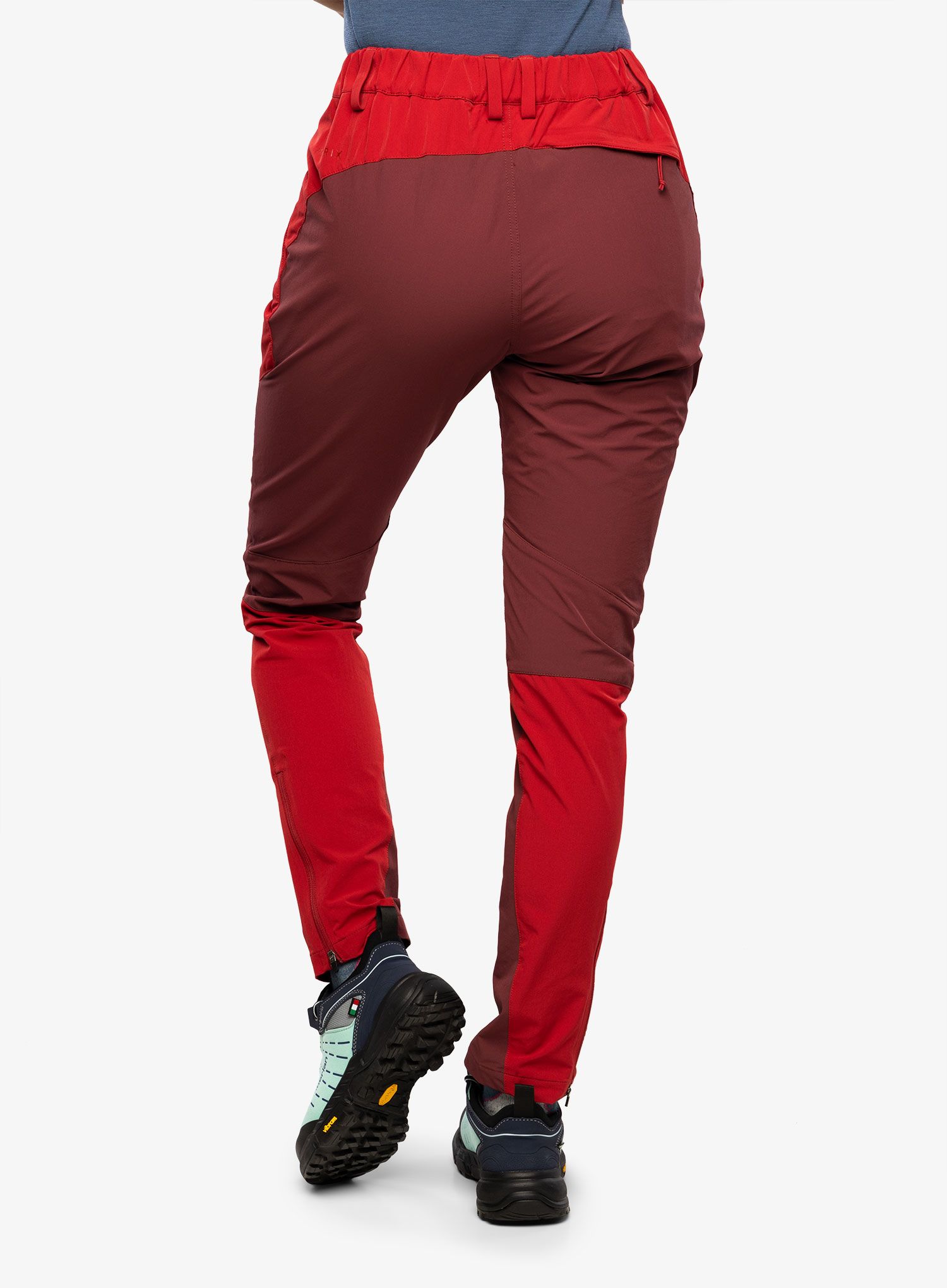 Штани жіночі Rab Torque Mountain Pants - crimson/deep heather