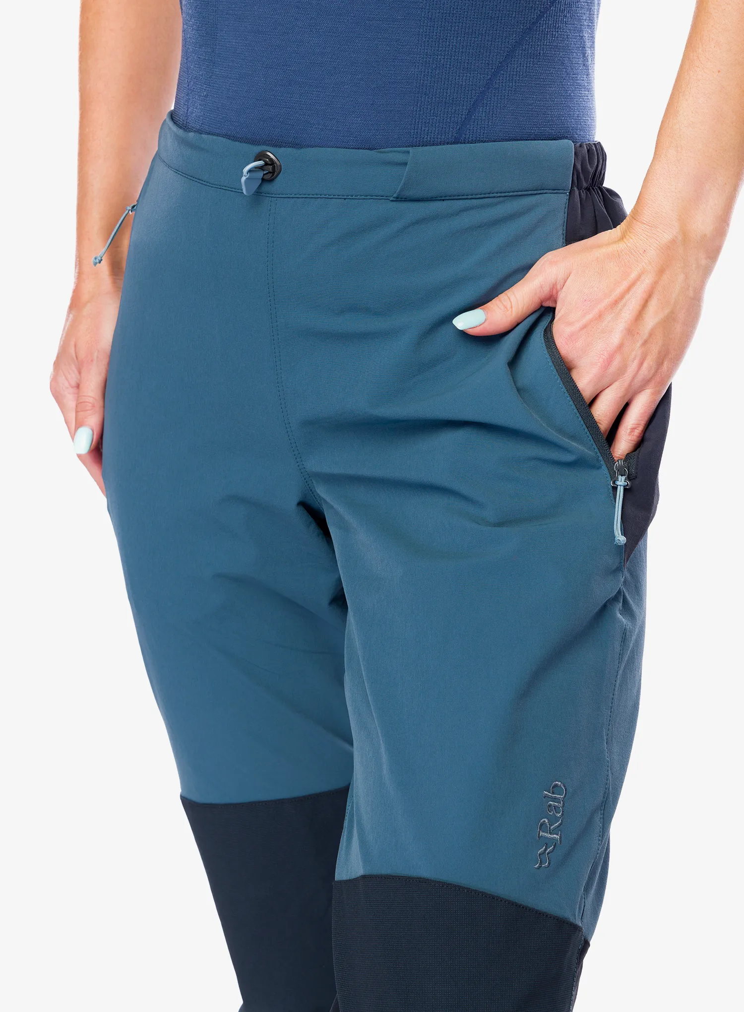 Штани трекінгові жіночі Rab Torque Pants - orion blue