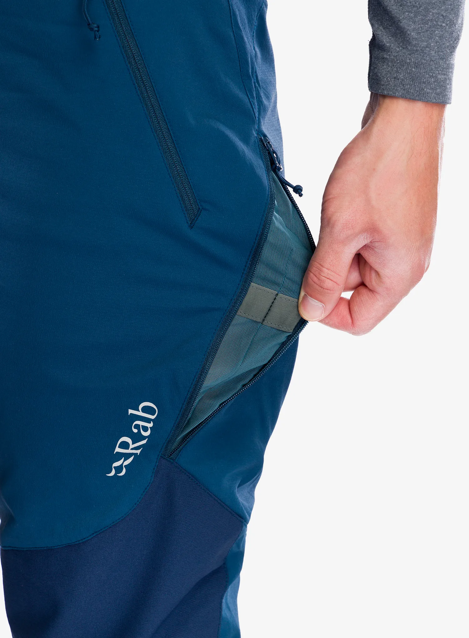 Штани softshell Rab Torque VR Pants - tempest blue