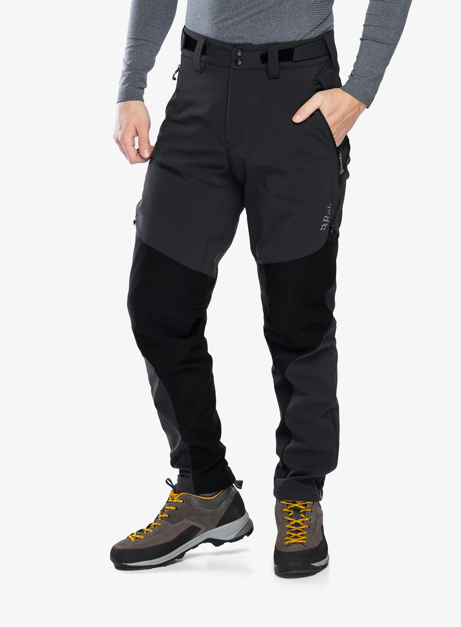 Штани softshell Rab Torque Winter Pants - black