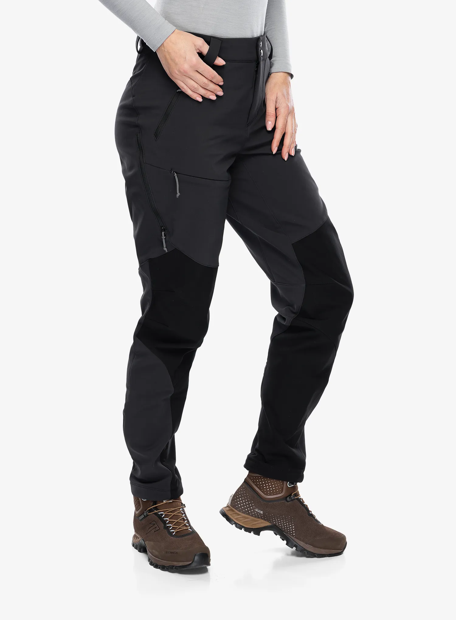 Штани softshell жіночі Rab Torque Winter Pants - black