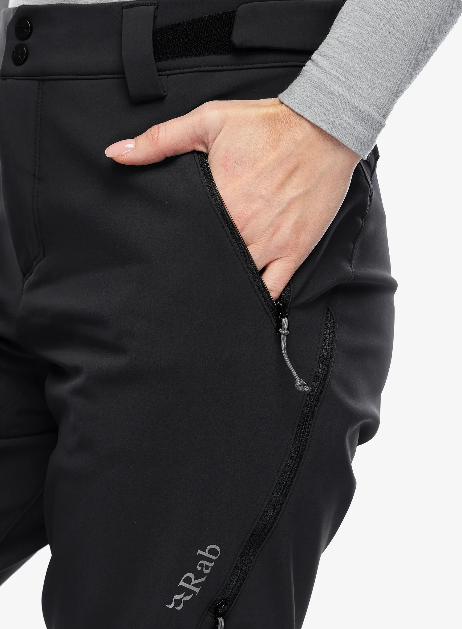 Штани softshell жіночі Rab Torque Winter Pants - black