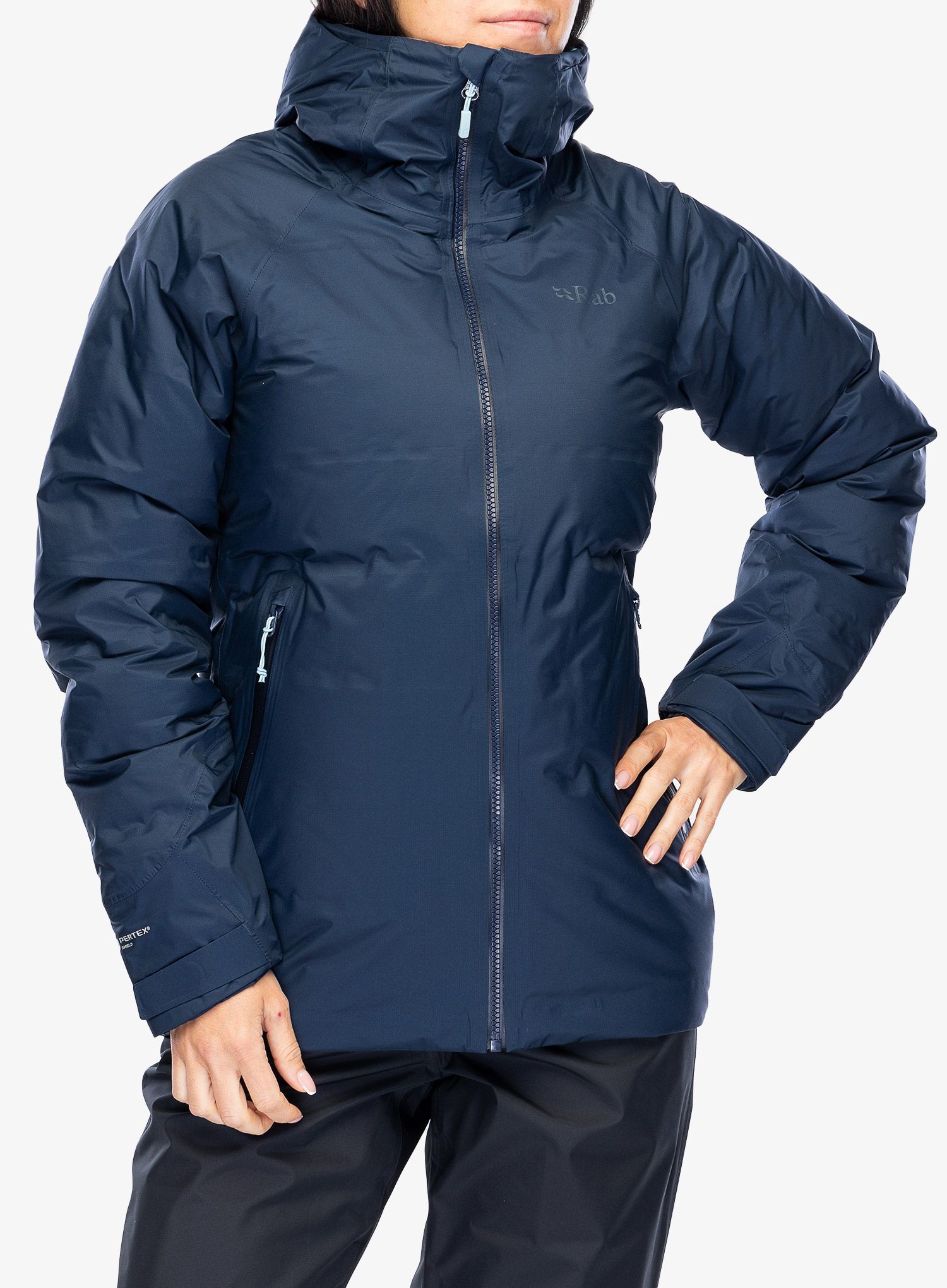 Пуховик жіноча Rab Valiance Jacket - deep ink