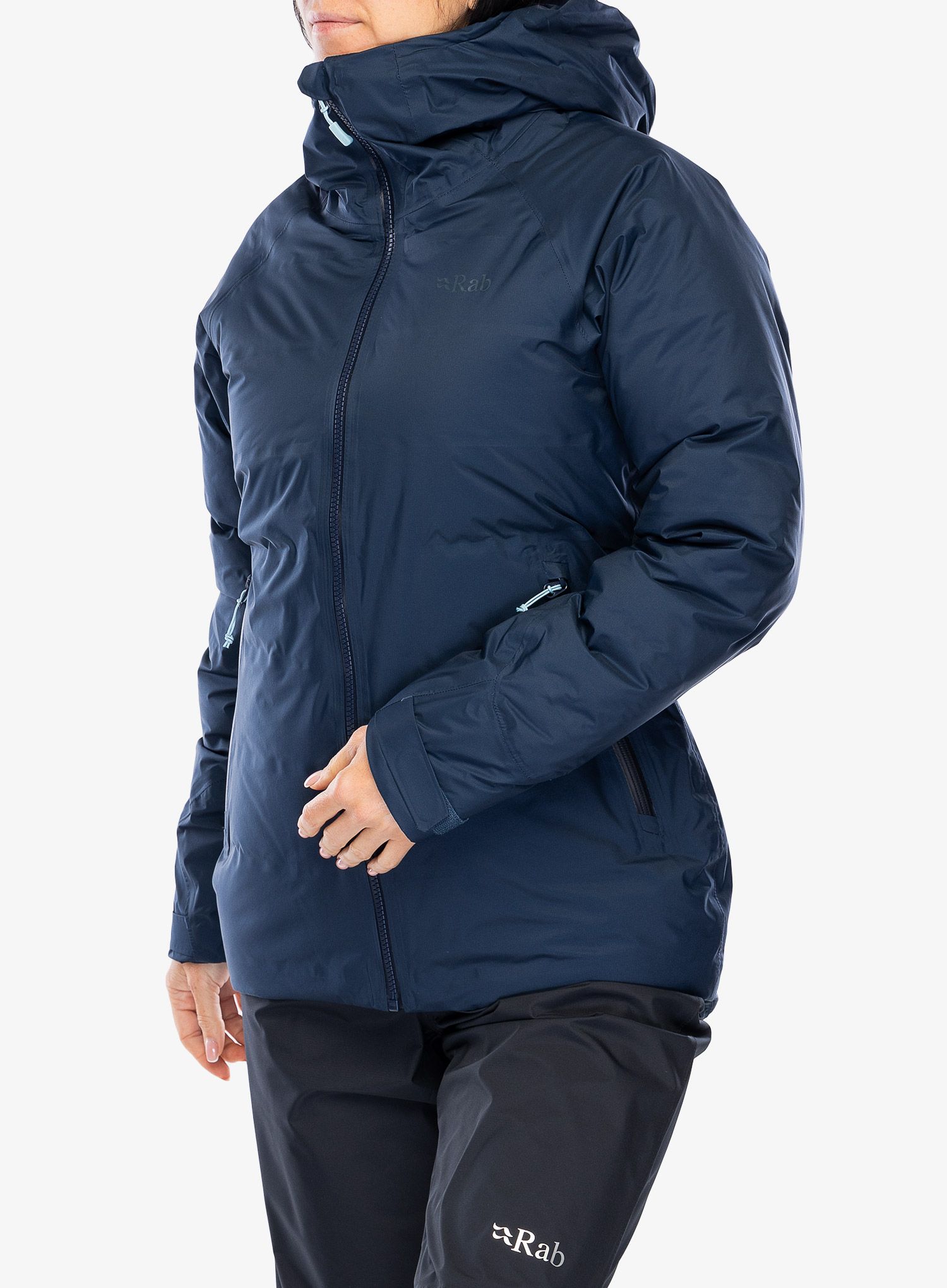 Пуховик жіноча Rab Valiance Jacket - deep ink