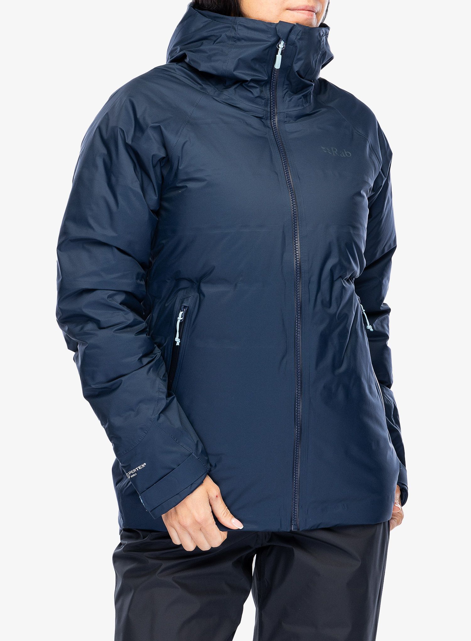 Пуховик жіноча Rab Valiance Jacket - deep ink