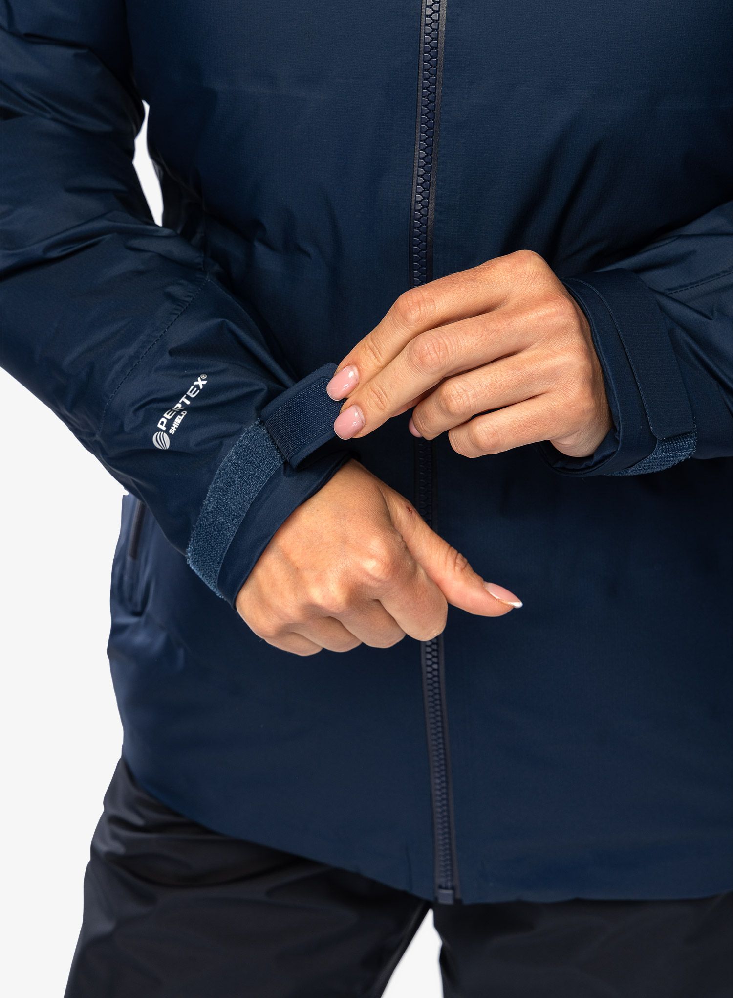 Пуховик жіноча Rab Valiance Jacket - deep ink