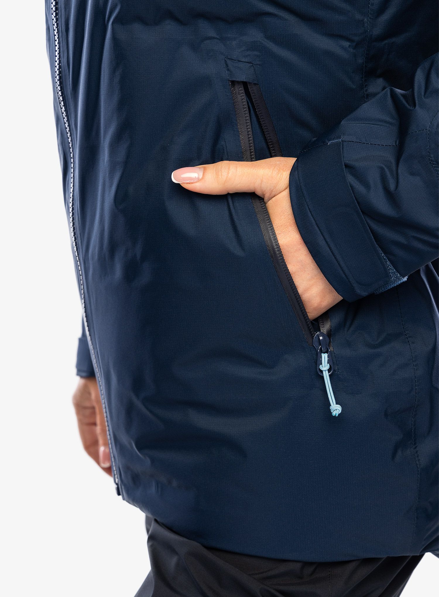 Пуховик жіноча Rab Valiance Jacket - deep ink