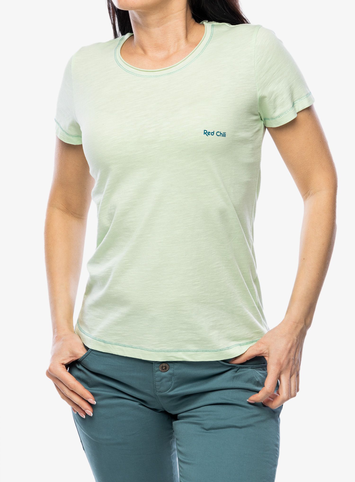 Футболка з принтом жіноча Red Chilli Wo Satori T-Shirt III - pastel green