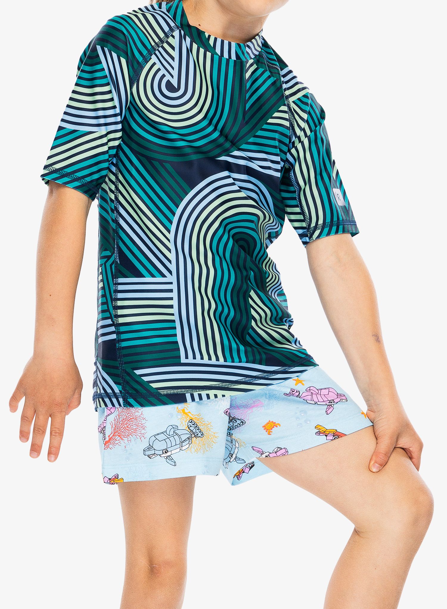 Футболка дитяча Reima Uiva - navy/navy