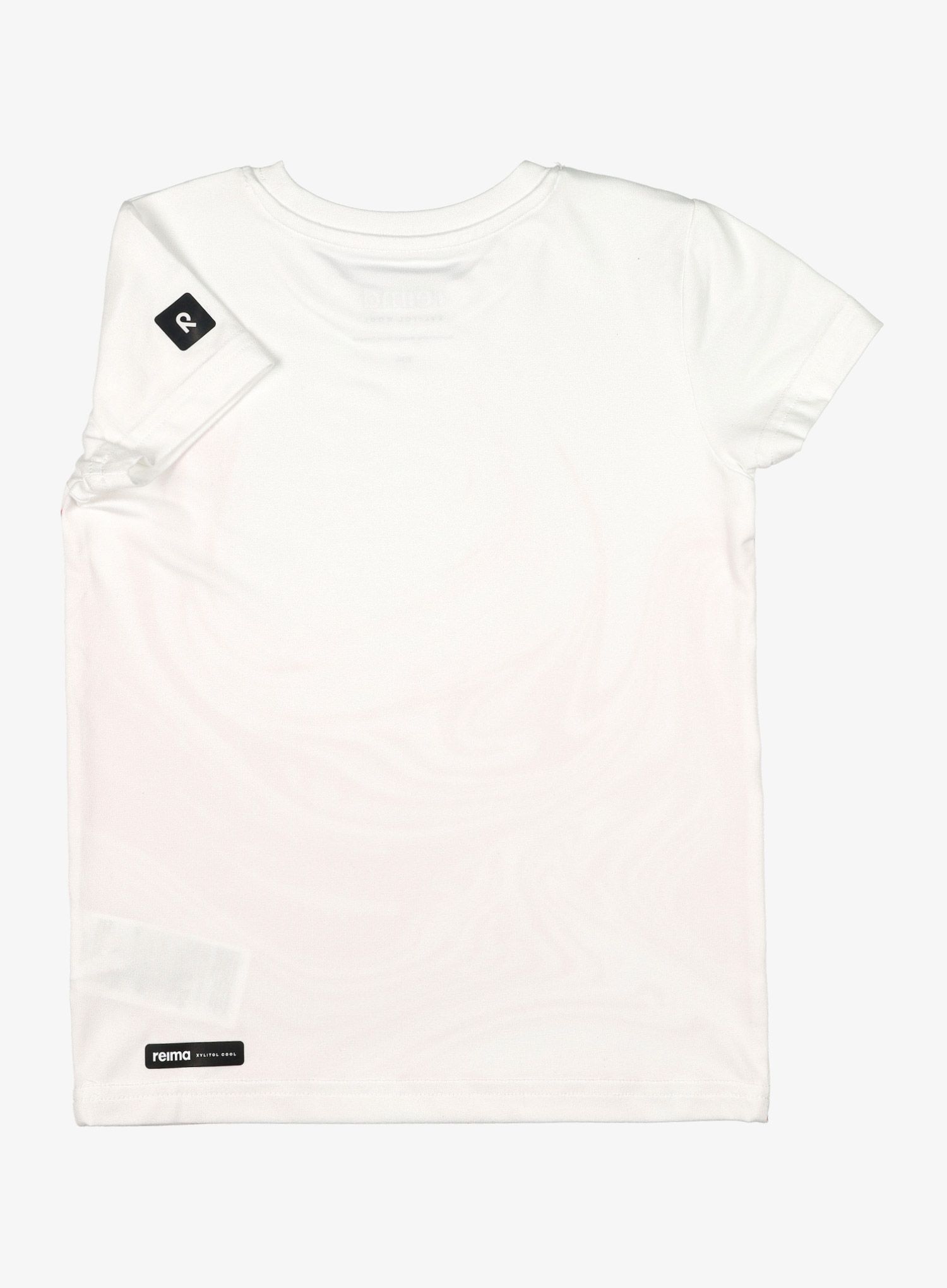 Футболка дівчача Reima Vauhdikas - off white/red