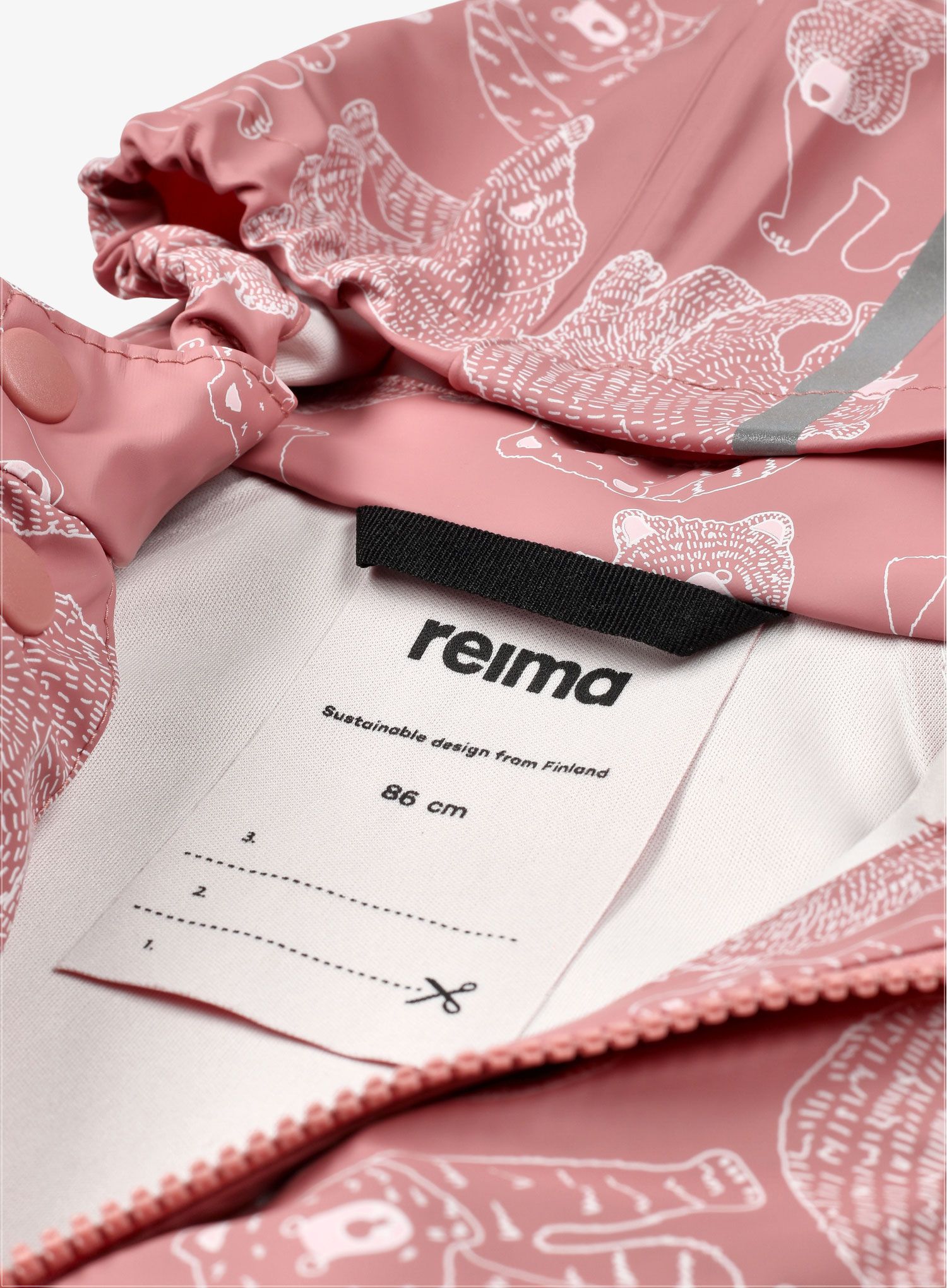 Куртка дитяча Reima Vesi - rose blush