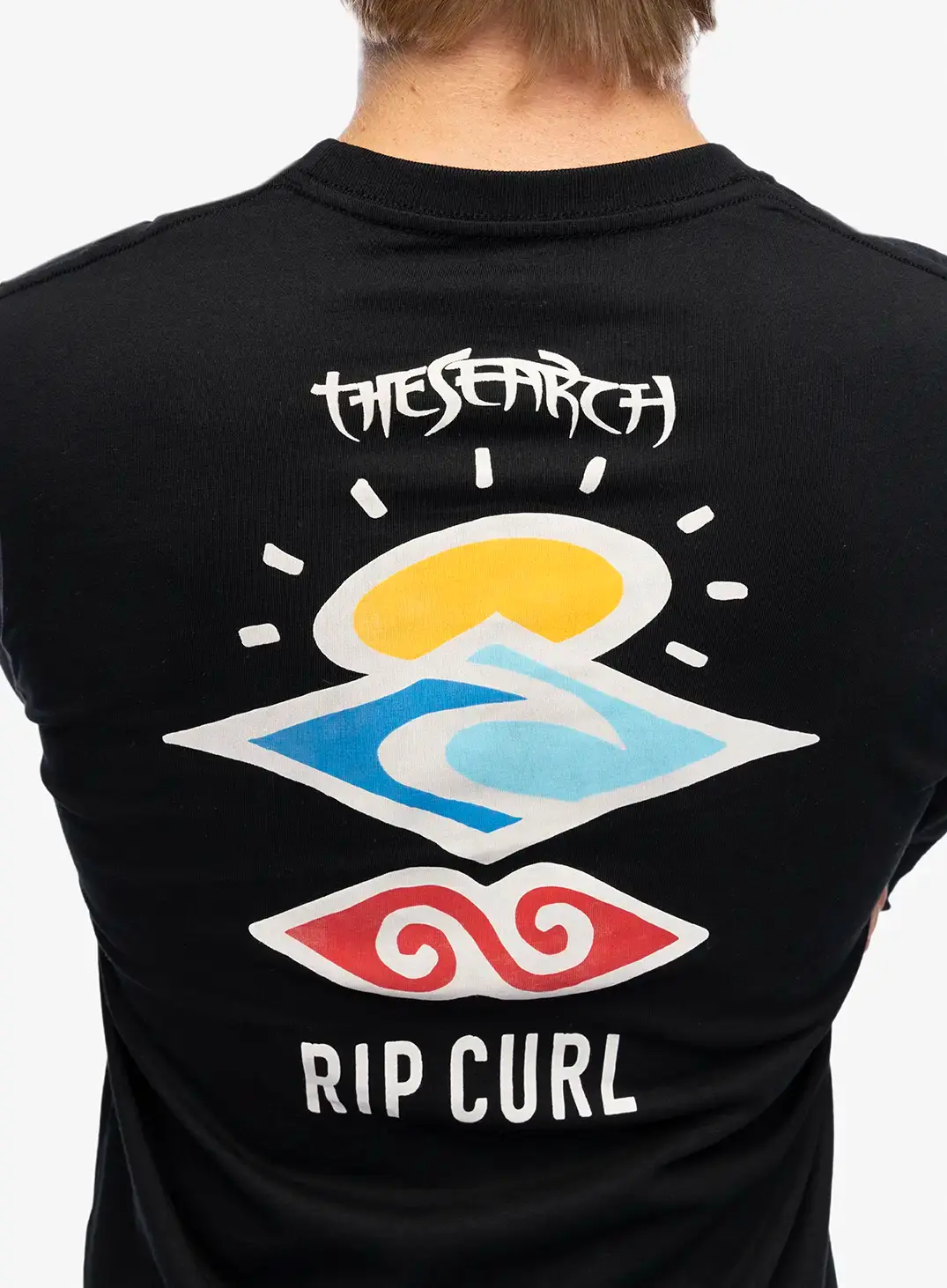 Лонгслів Rip Curl Search Icon L/S Tee - black/black