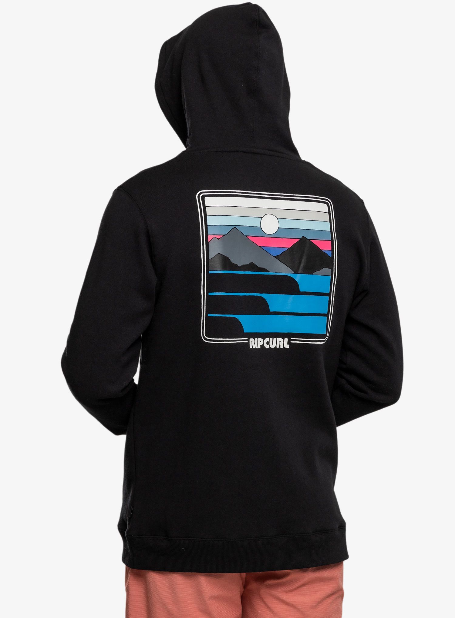 Кофта з каптуром Rip Curl Surf Revival Hood - black