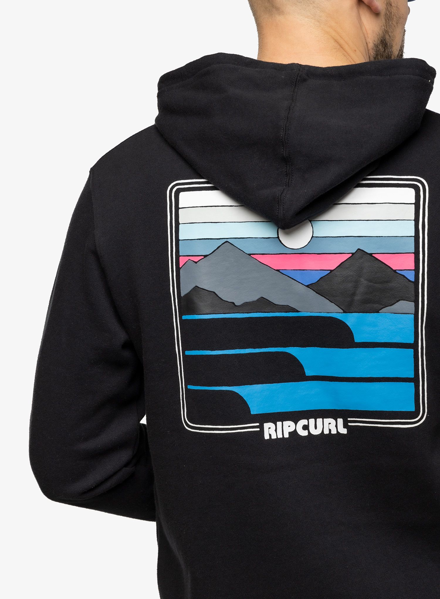 Кофта з каптуром Rip Curl Surf Revival Hood - black