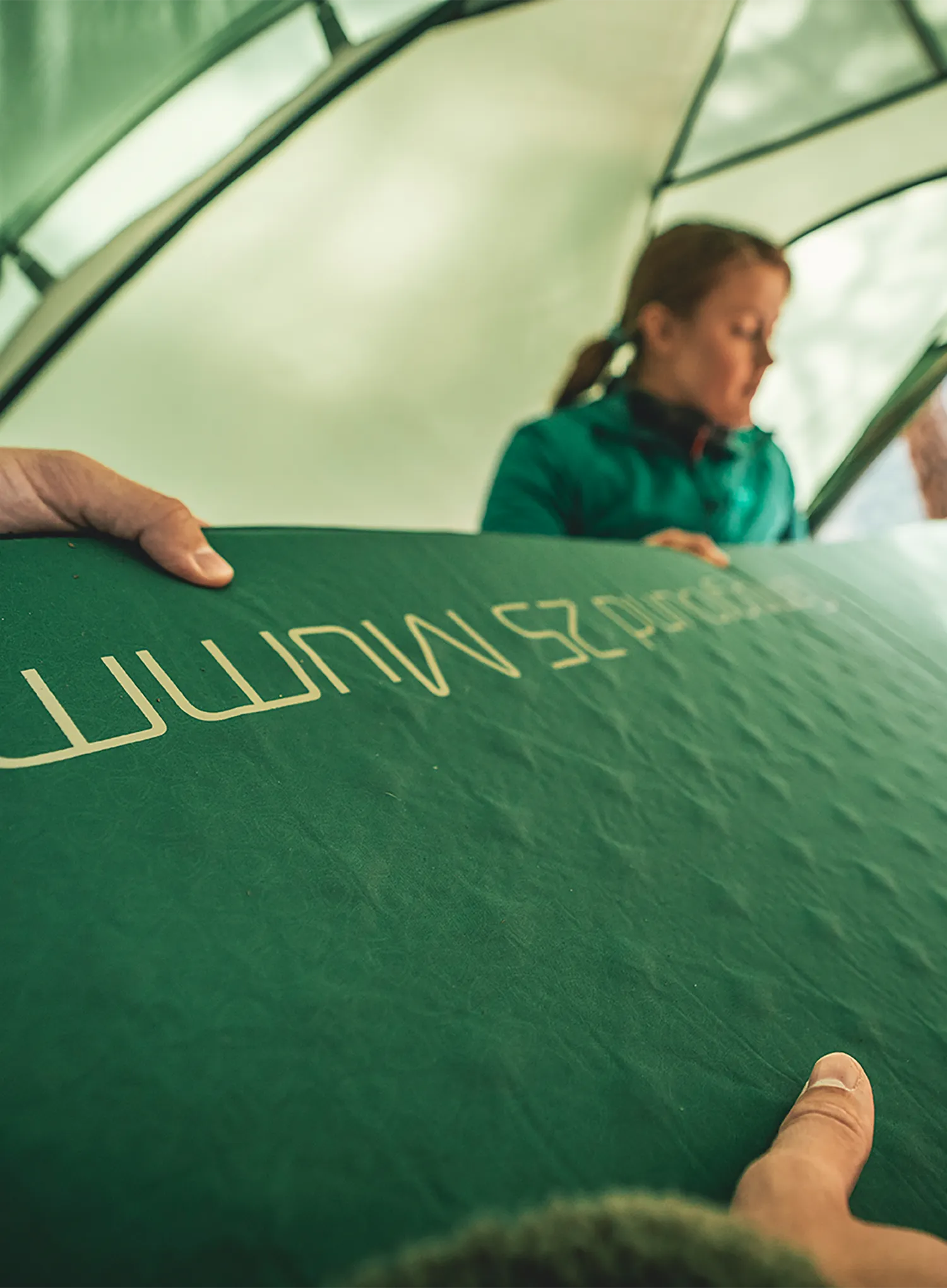 Килимок самонадувний Robens Campground 25 Mummy - green