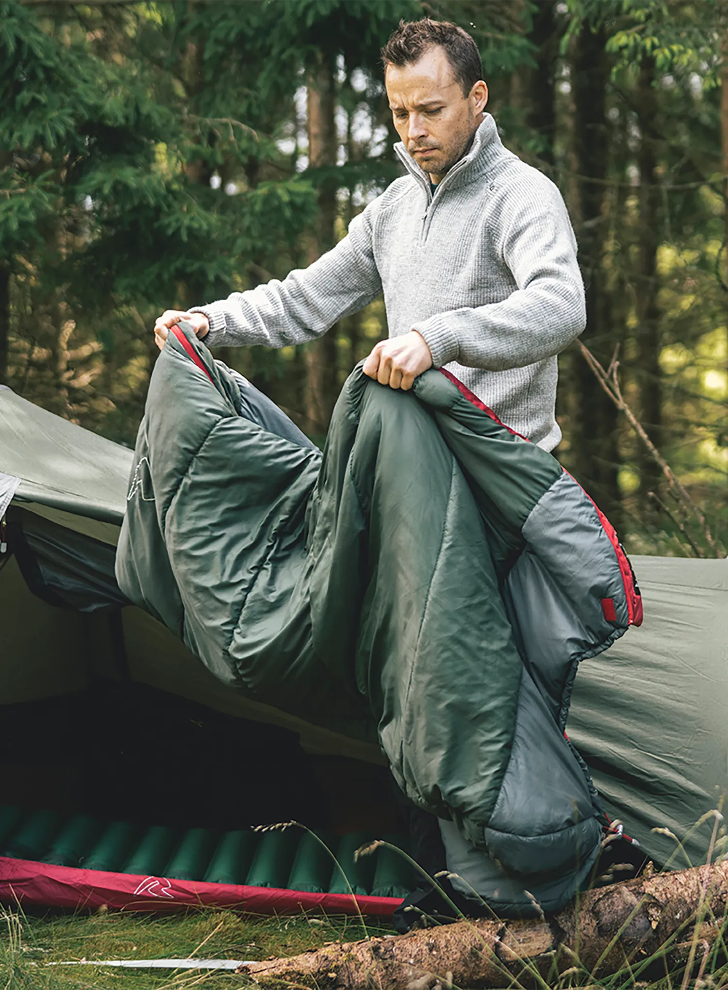 Спальний мішок Robens Glacier III (195 cm) - green