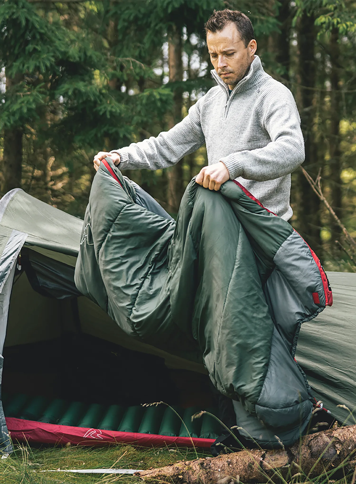 Спальний мішок Robens Glacier I (195 cm) - green