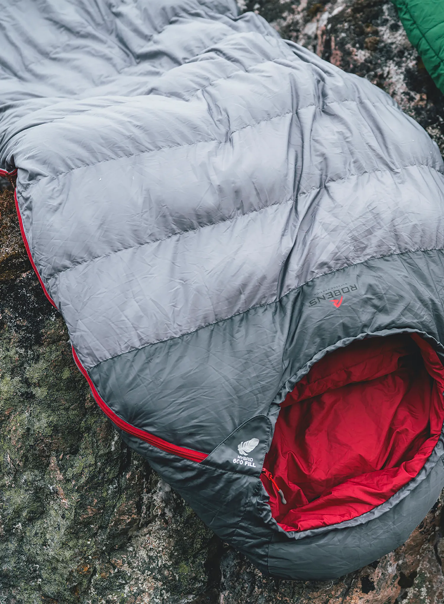 Спальний мішок Robens Gully 300 (195 cm) - gray