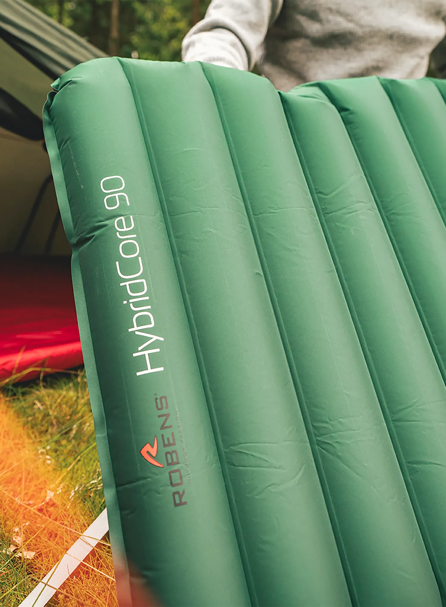 Килимок самонадувний Robens HybridCore 90 - green