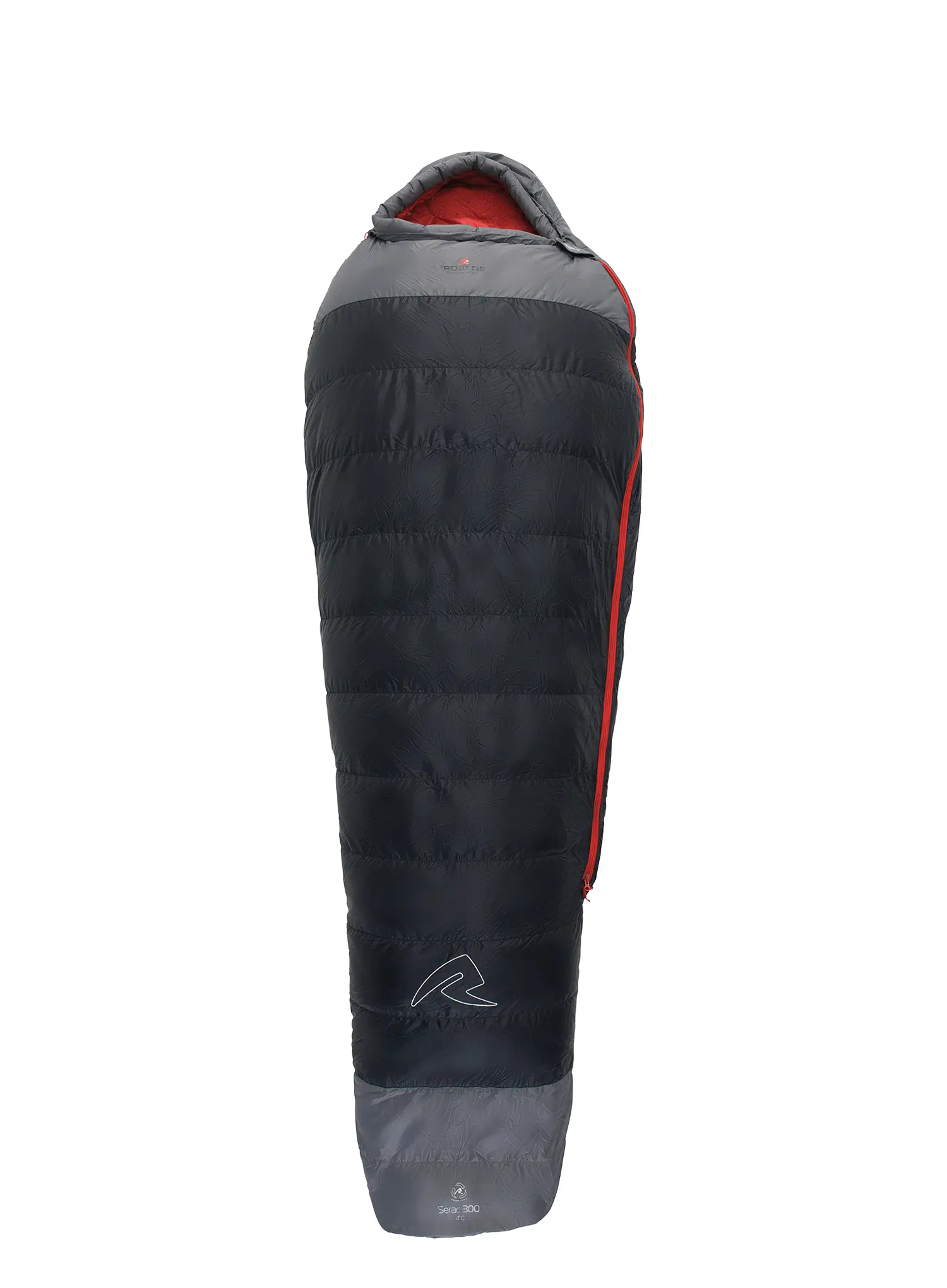 Спальний мішок пуховий Robens Serac 300 -4C (195 cm) - black