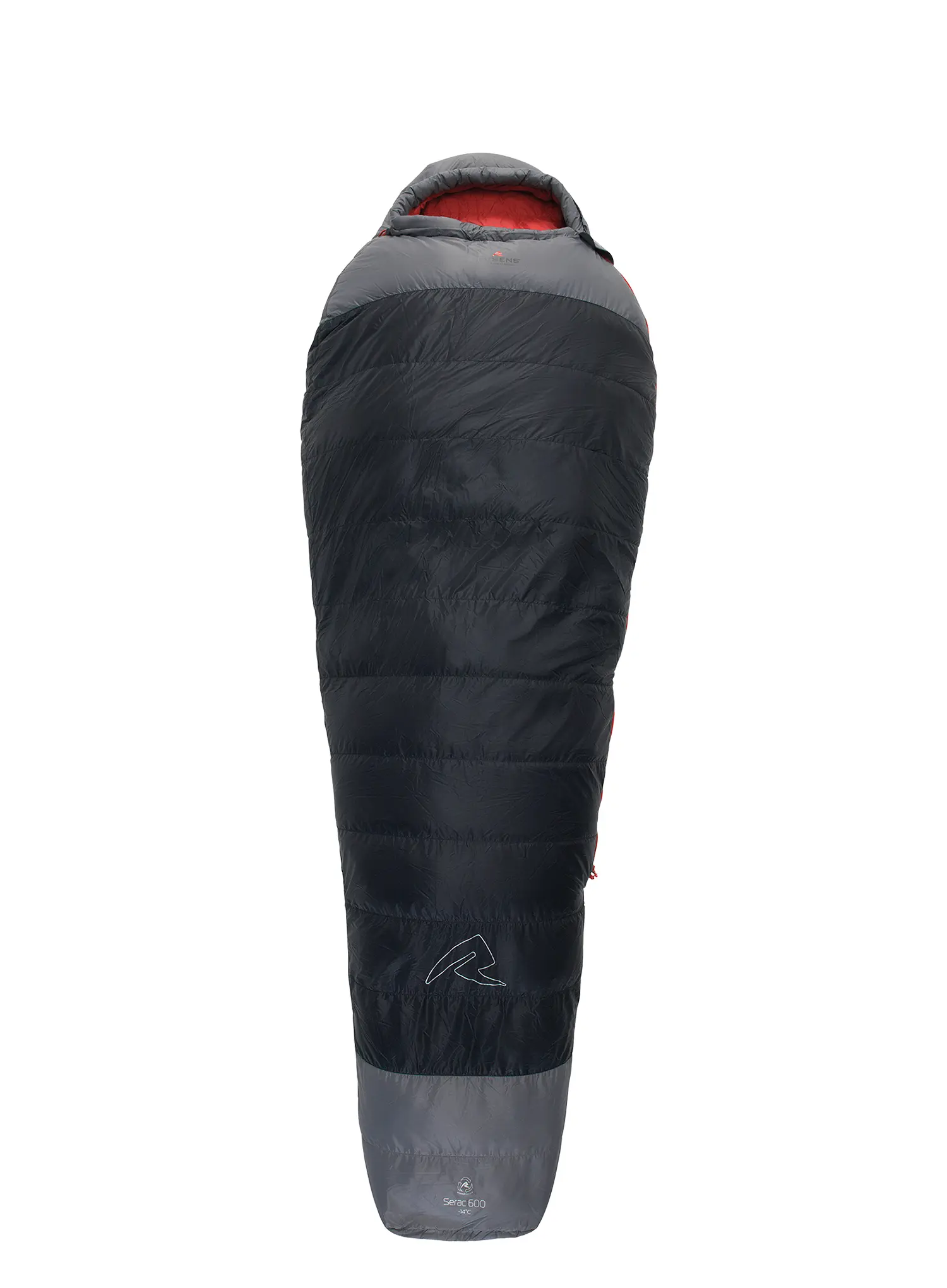 Спальний мішок пуховий Robens Serac 600 -14C (195 cm) - black