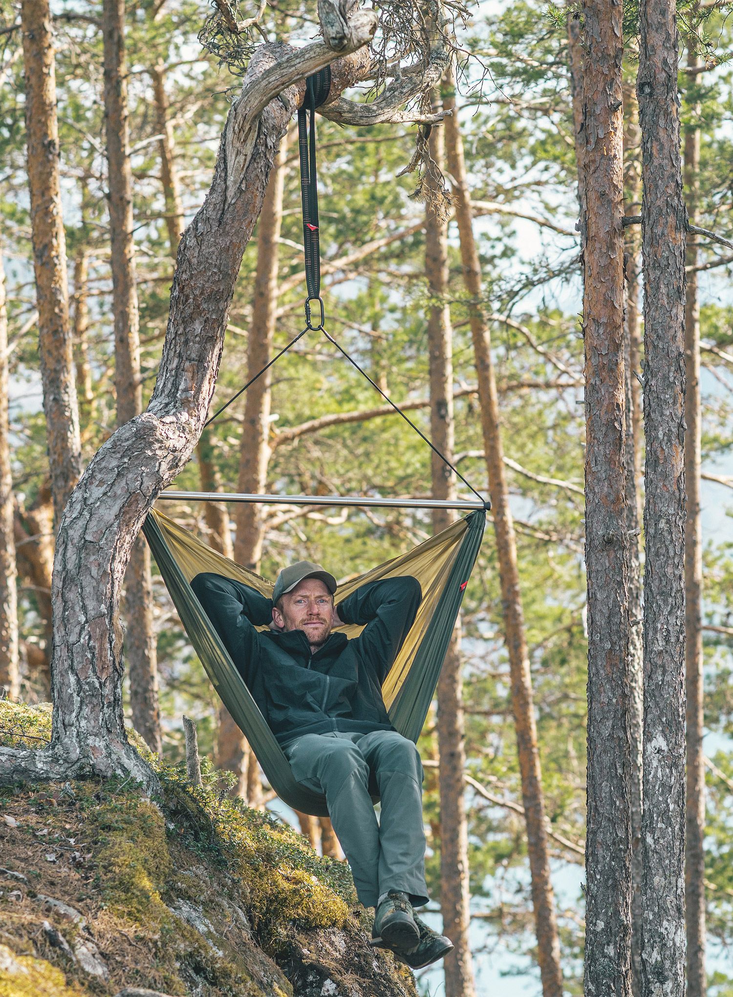 Гамак Robens Trace Hammock Chair - sand/green
