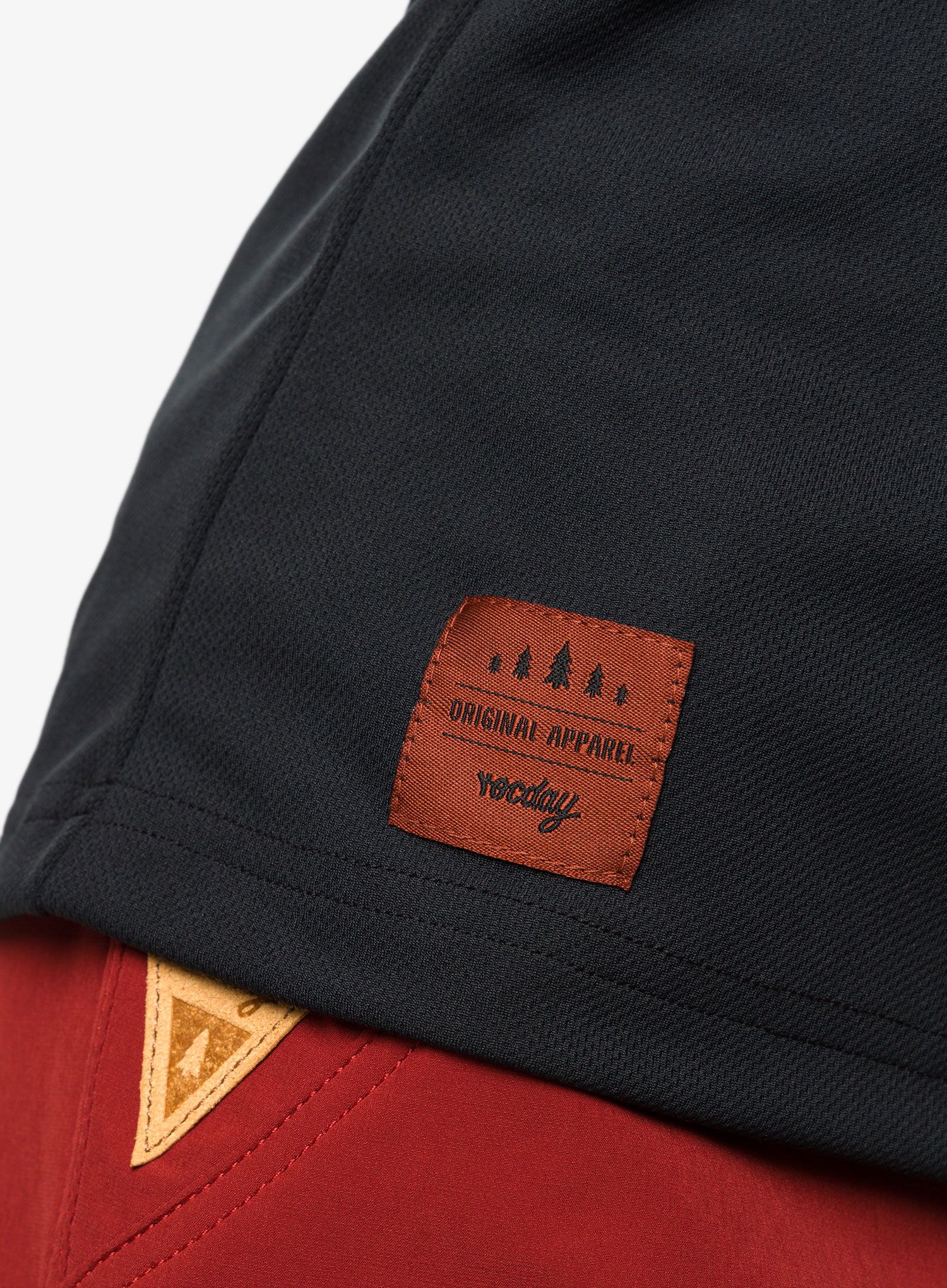 Жіноча велофутболка Rocday Monty - black/red