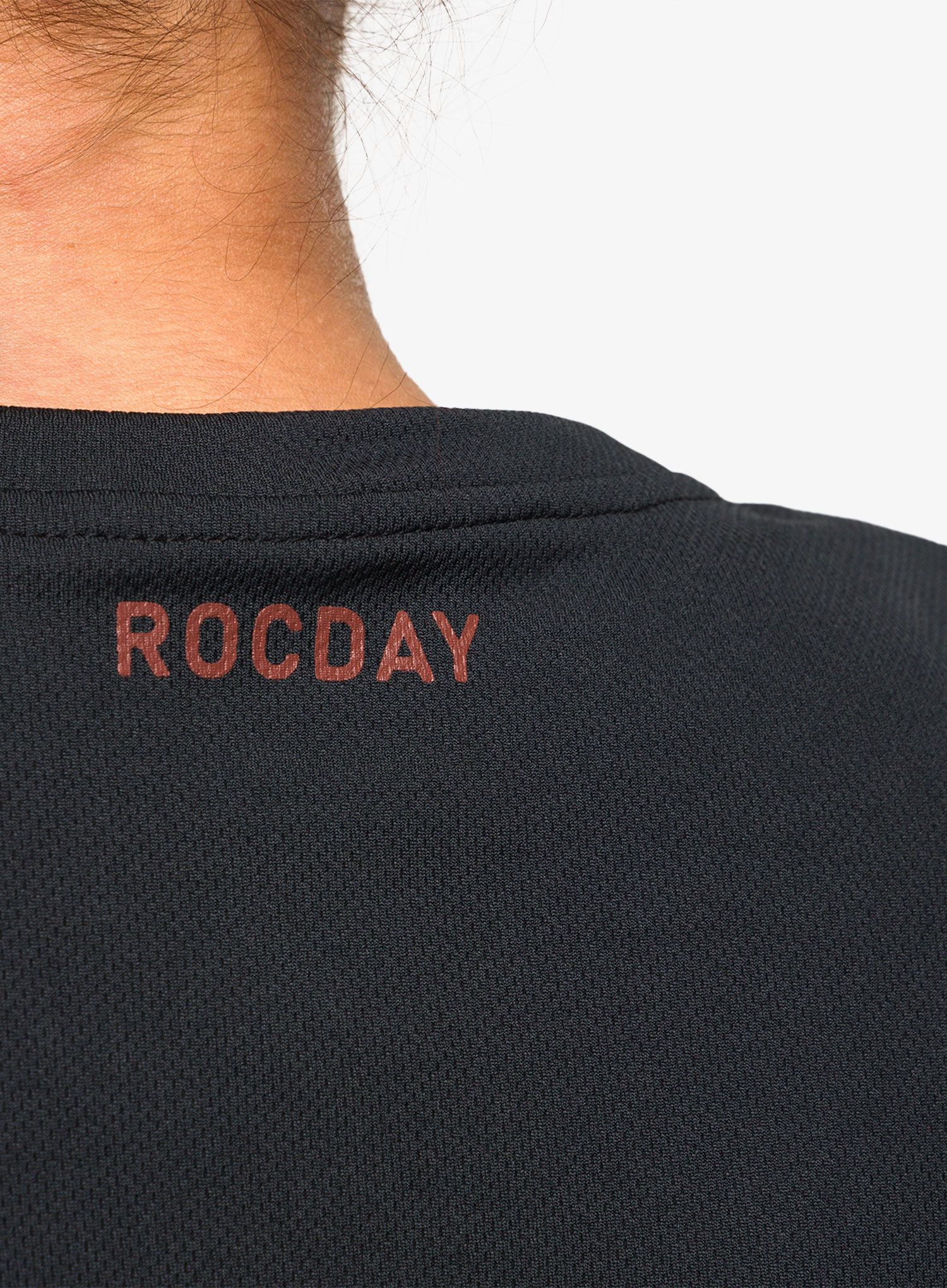Жіноча велофутболка Rocday Monty - black/red