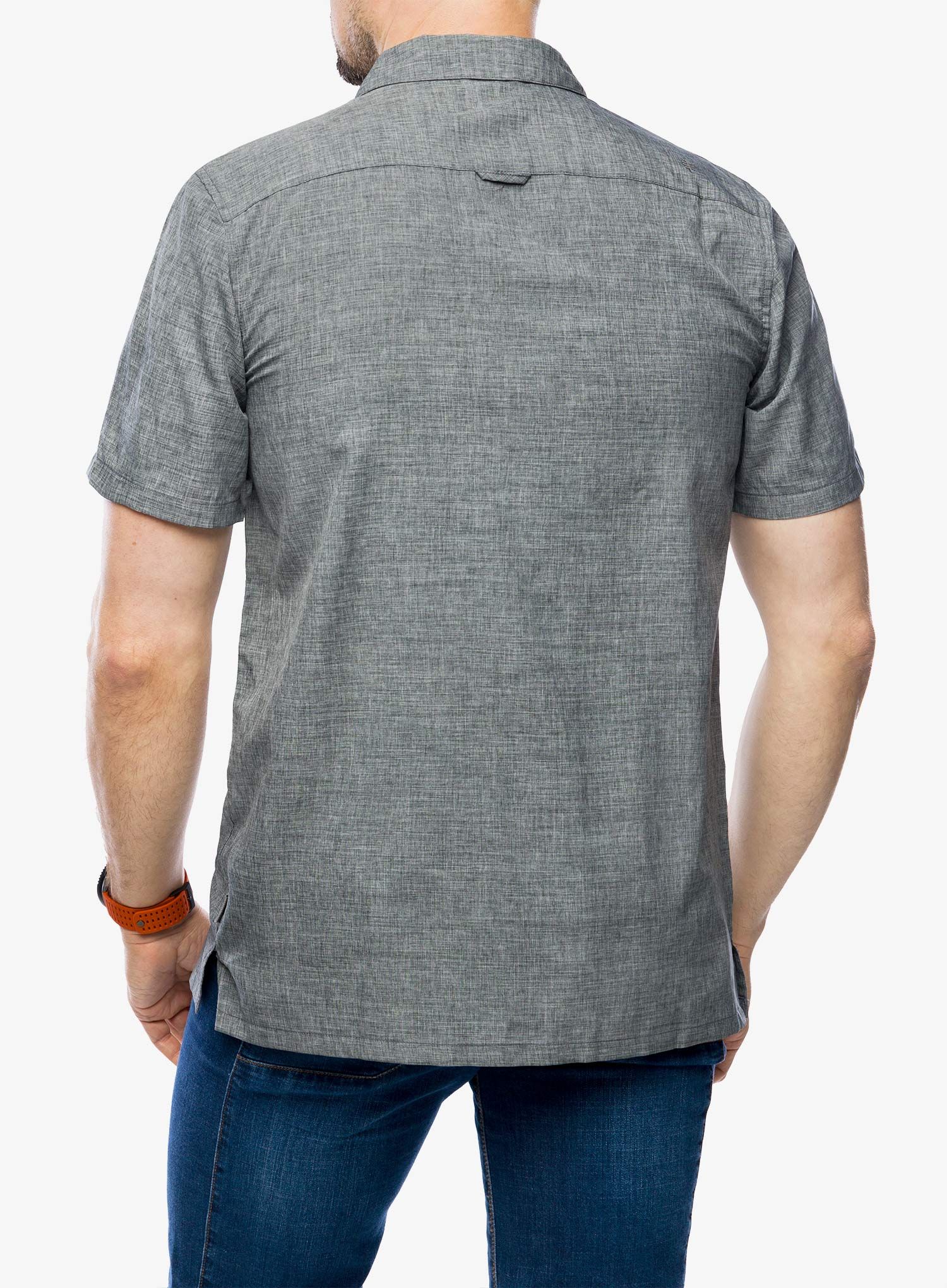 Сорочка Royal Robbins Amp Lite S/S - charcoal