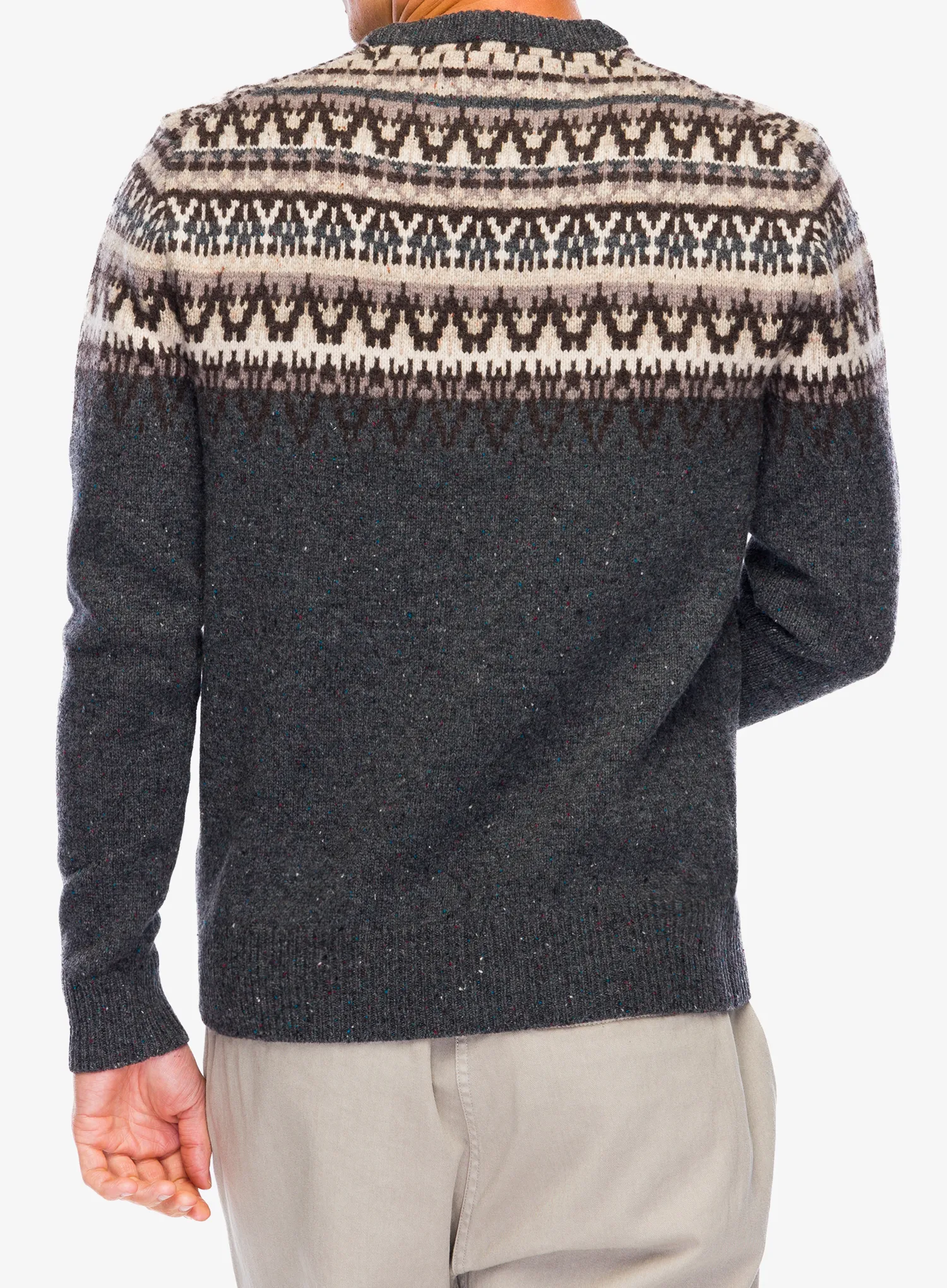 Светр вовняний Royal Robbins Arch Rock Crew LS - asphalt mammoth pt