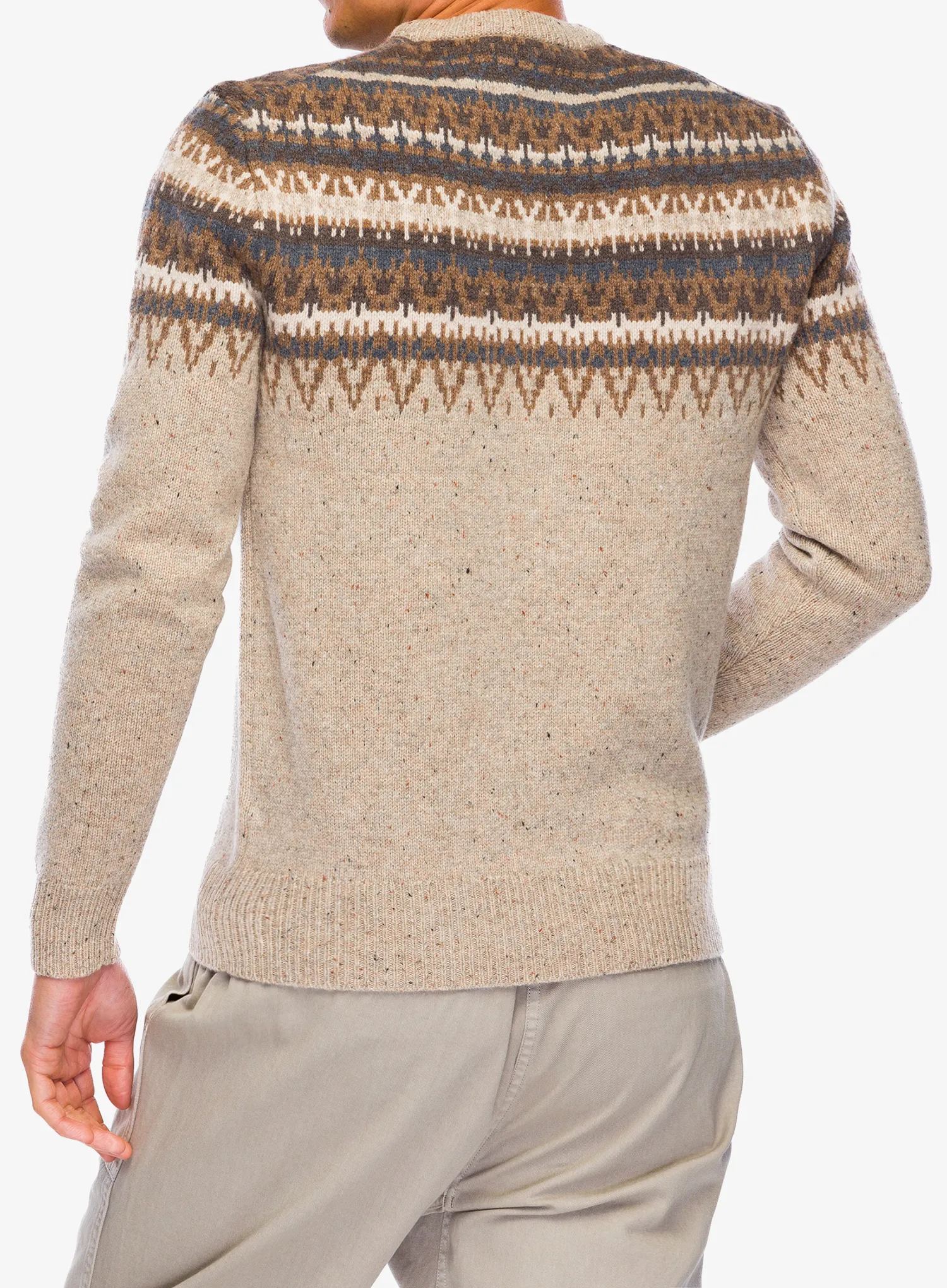 Светр чоловічий Royal Robbins Arch Rock Crew LS - sandstone mammoth pt