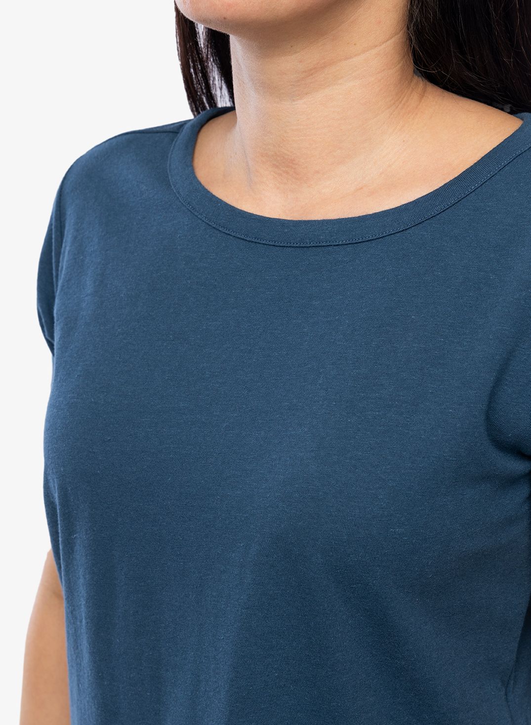 Футболка жіноча Royal Robbins Basecamp Boxy Tee - blue teal