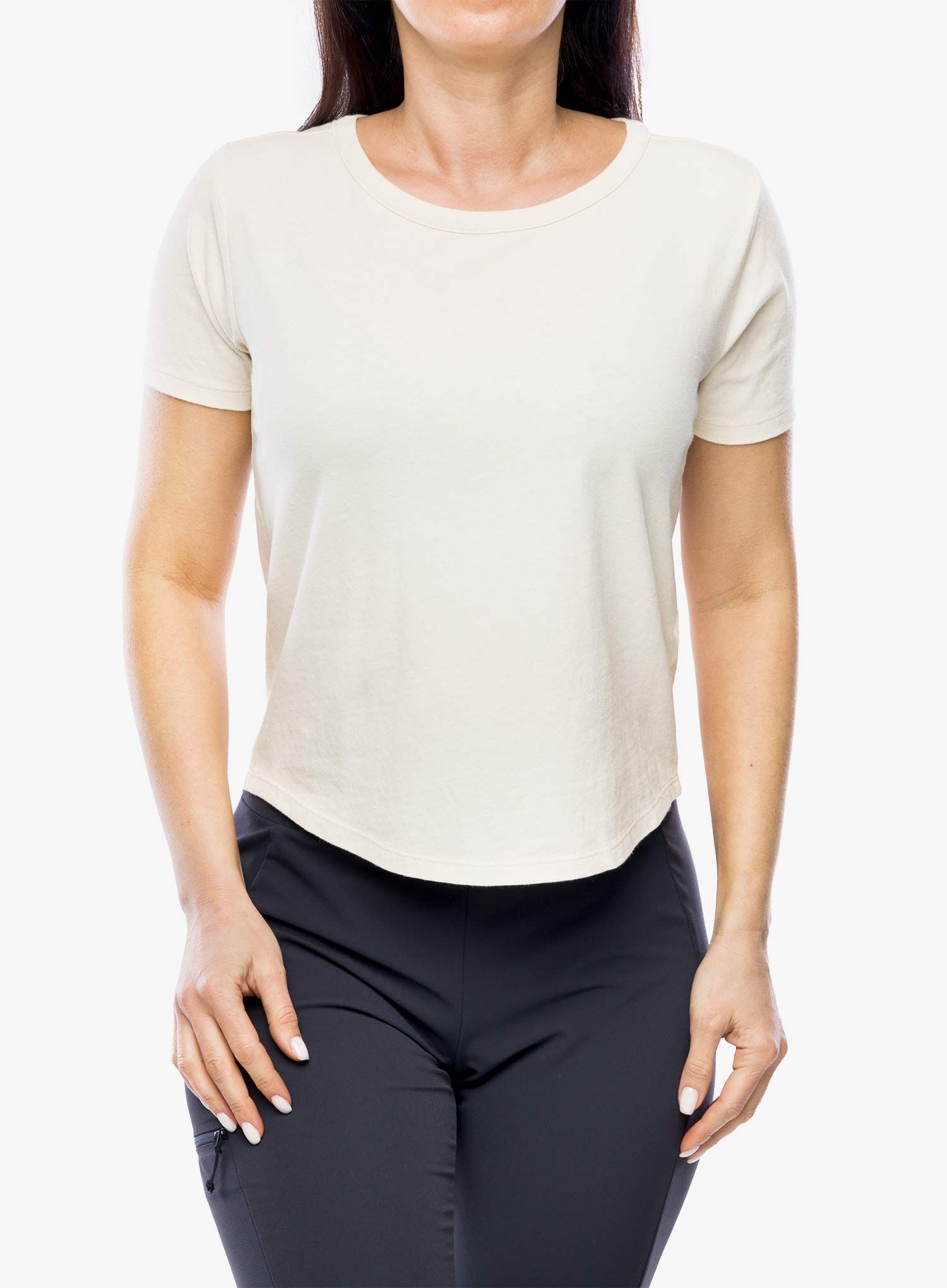Футболка жіноча Royal Robbins Basecamp Boxy Tee - undyed