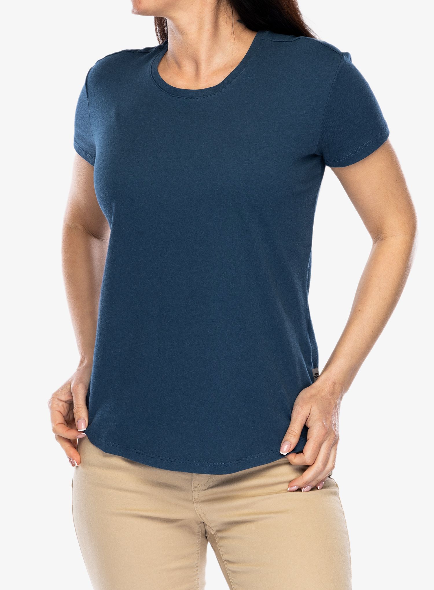 Футболка жіноча Royal Robbins Basecamp Tee - blue teal
