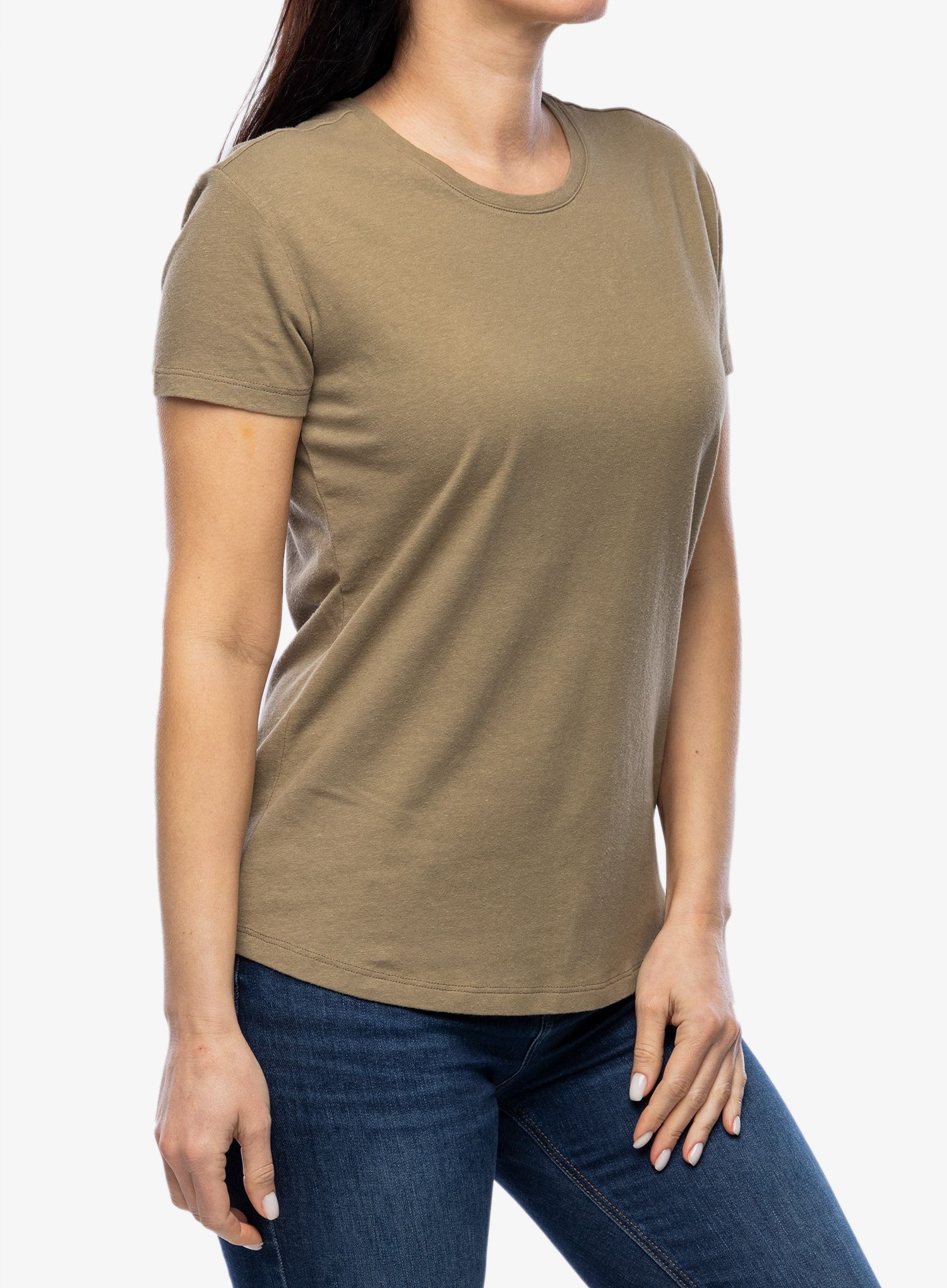 Футболка жіноча Royal Robbins Basecamp Tee - covert green