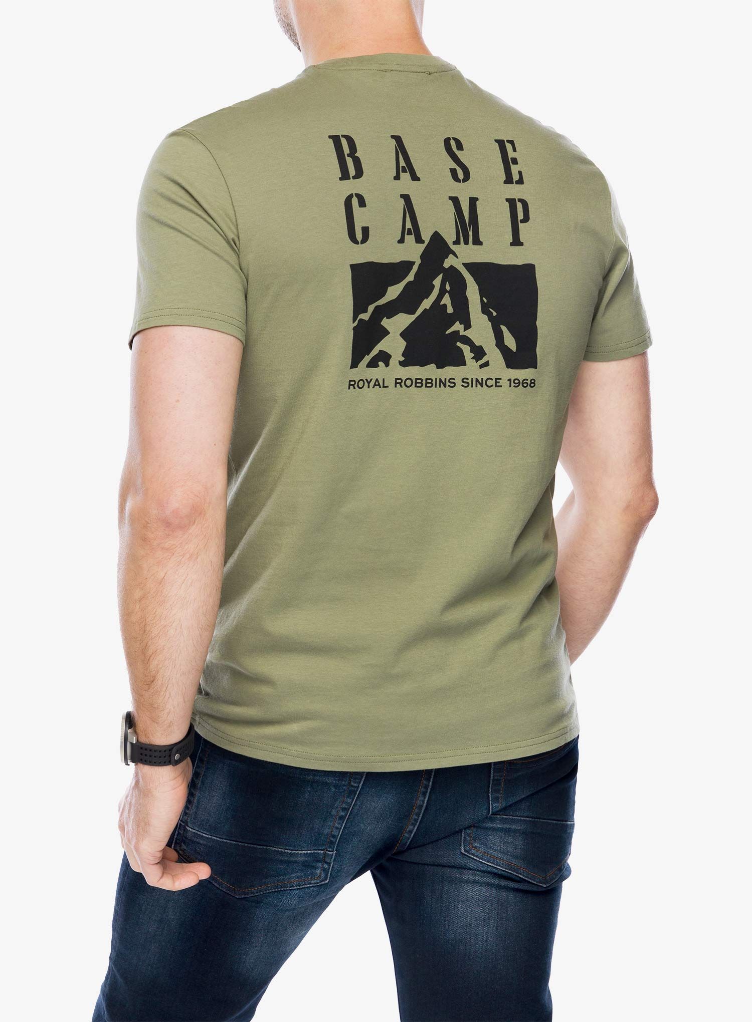 Футболка бавовняна Royal Robbins Basecamp Tee - fiddlehead
